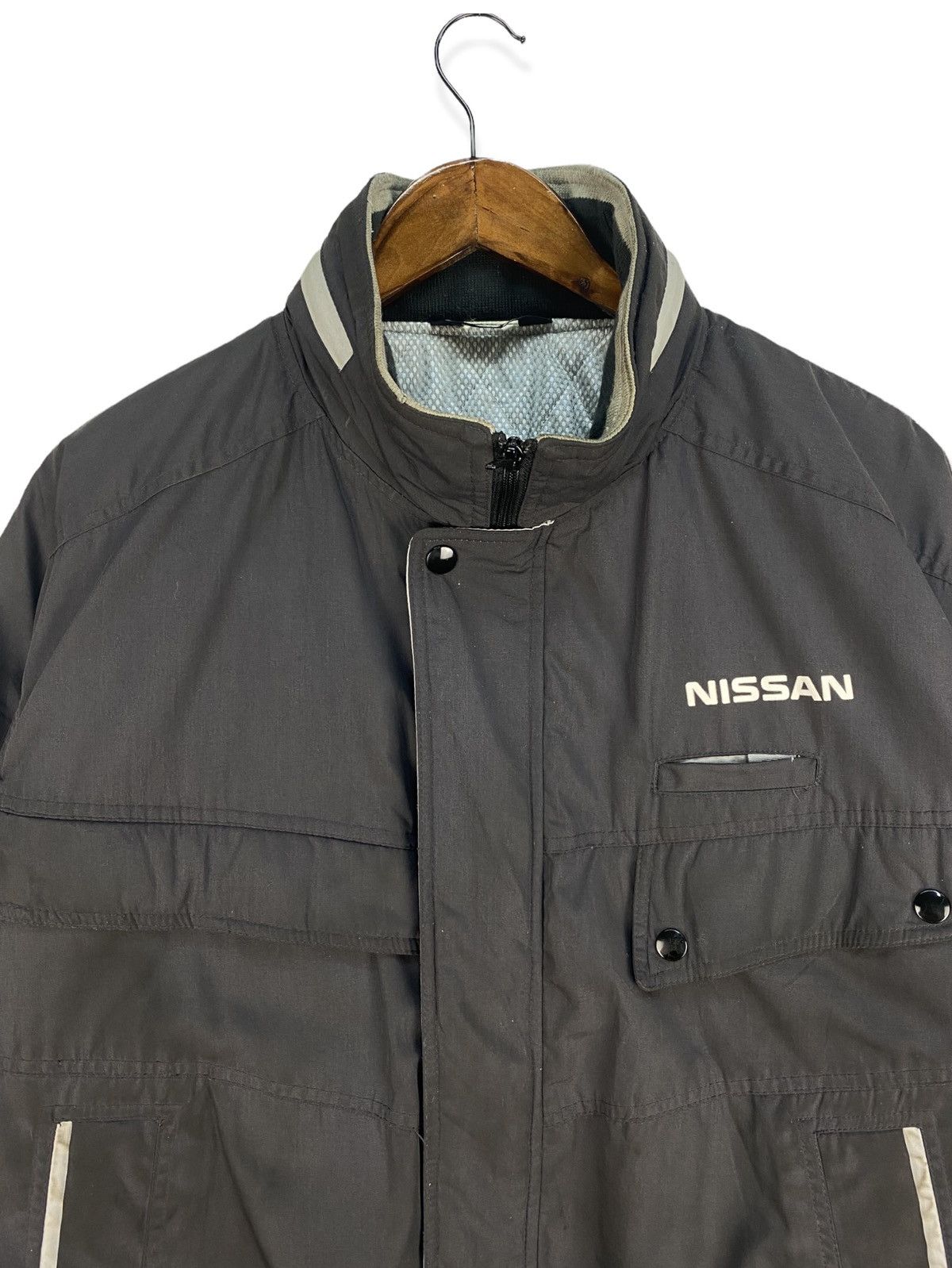 Japanese Brand Vintage Nissan Bomber Jacket Size US L / EU 52-54 / 3 - 3 Thumbnail