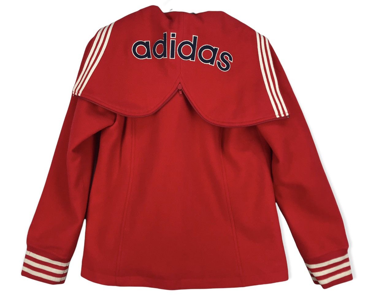 Adidas Adidas Wool Jacket Red Size L / US 10 / IT 46 - 3 Thumbnail