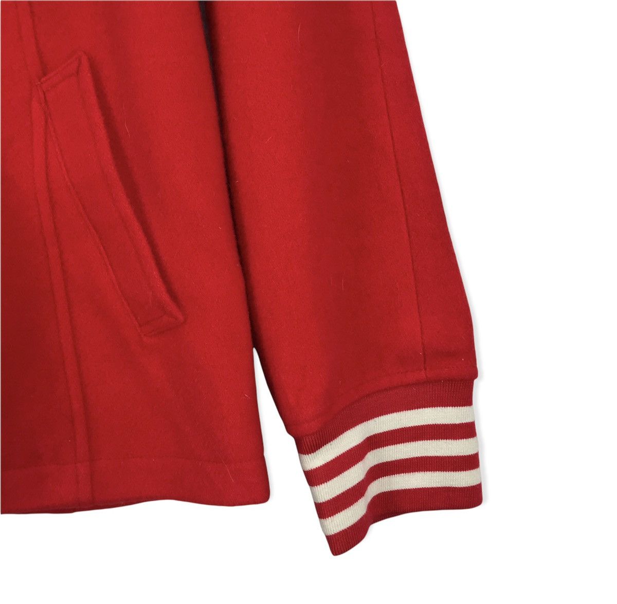 Adidas Adidas Wool Jacket Red Size L / US 10 / IT 46 - 6 Thumbnail