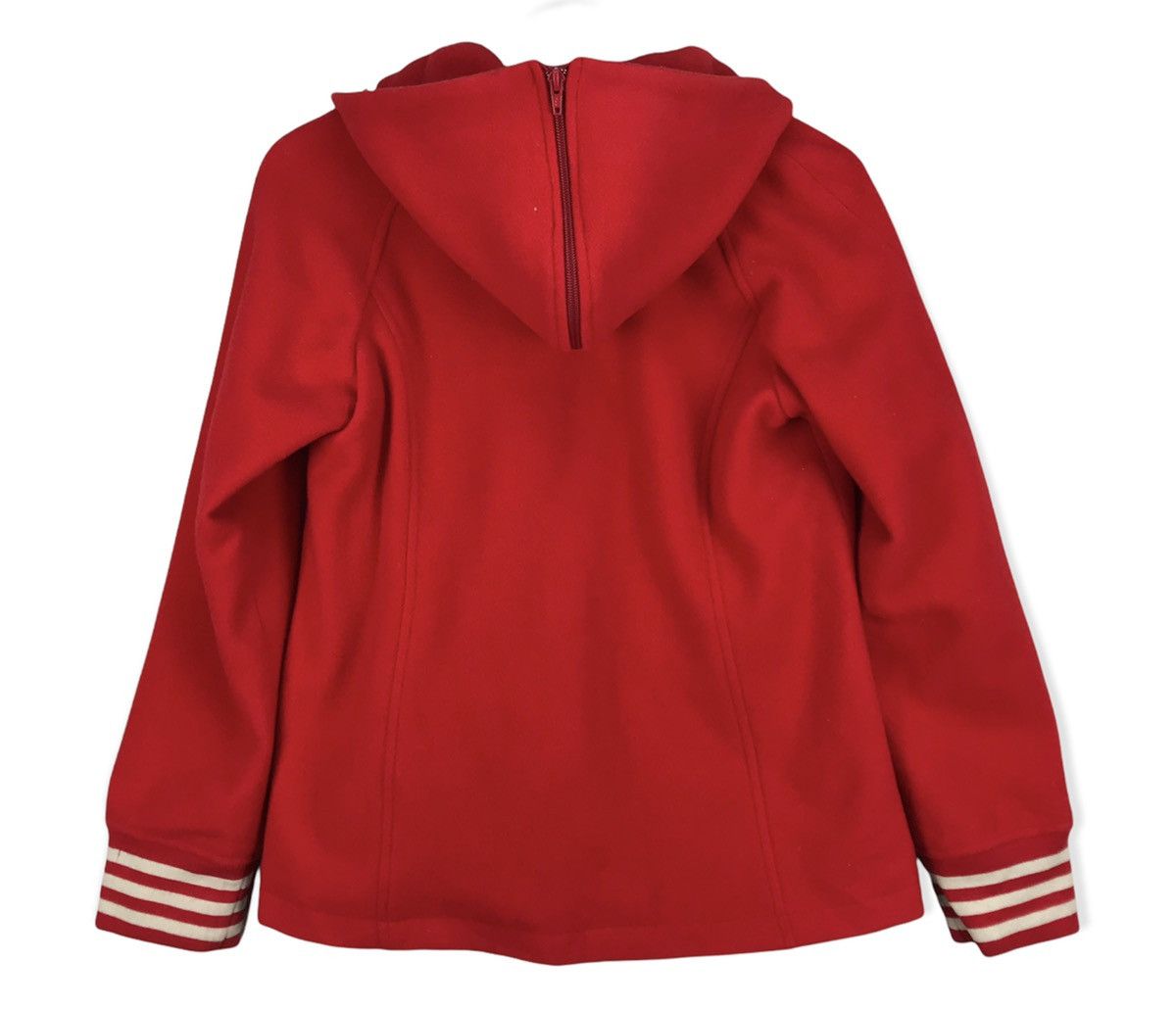 Adidas Adidas Wool Jacket Red Size L / US 10 / IT 46 - 5 Thumbnail