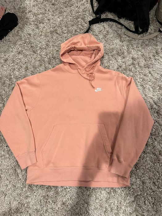 Nike Peach Nike Pullover Hoodie Grailed