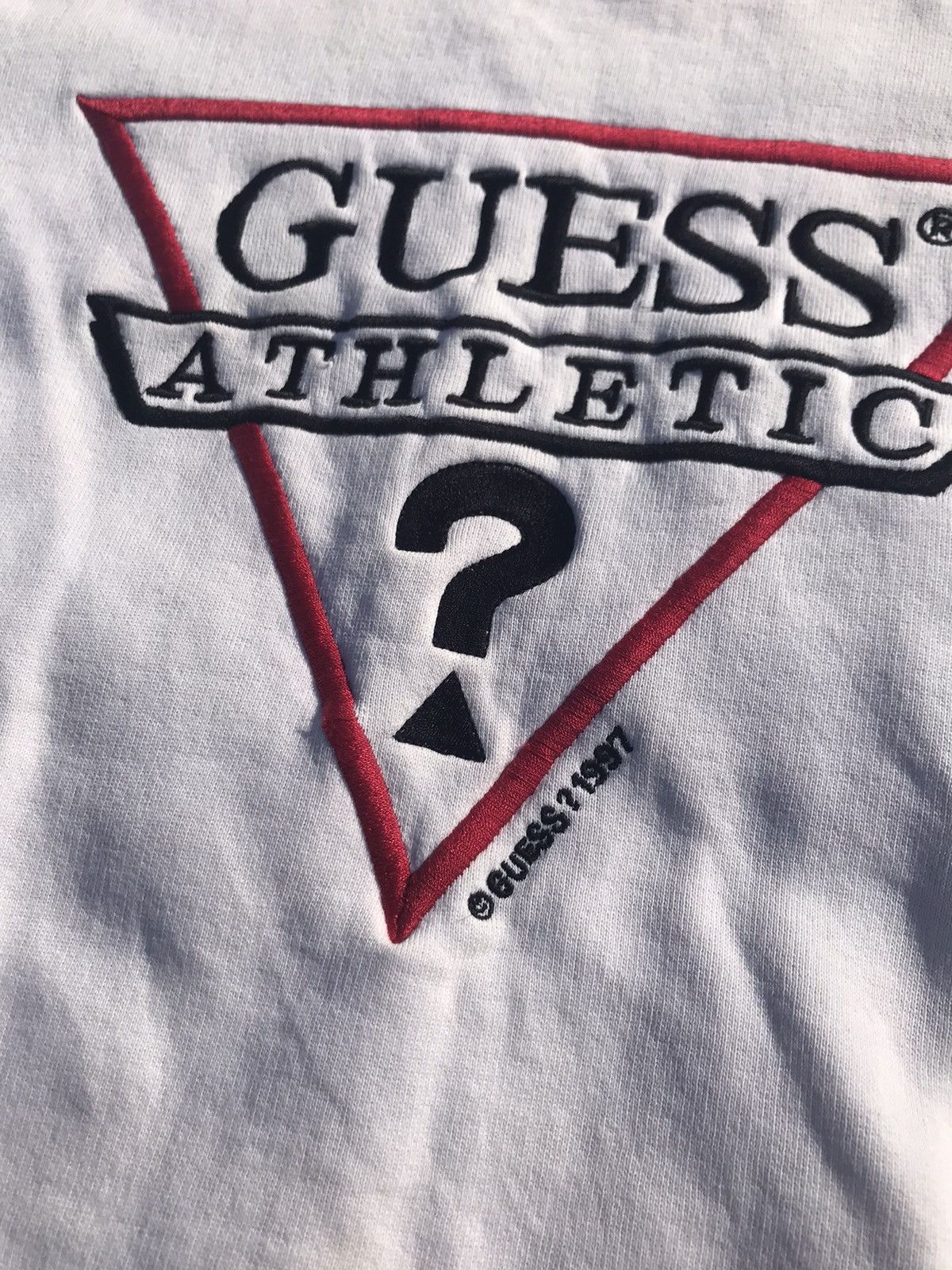 Guess × Vintage Vintage 97 Guess Athletic Crewneck Sweatshirt Size US M / EU 48-50 / 2 - 4 Thumbnail