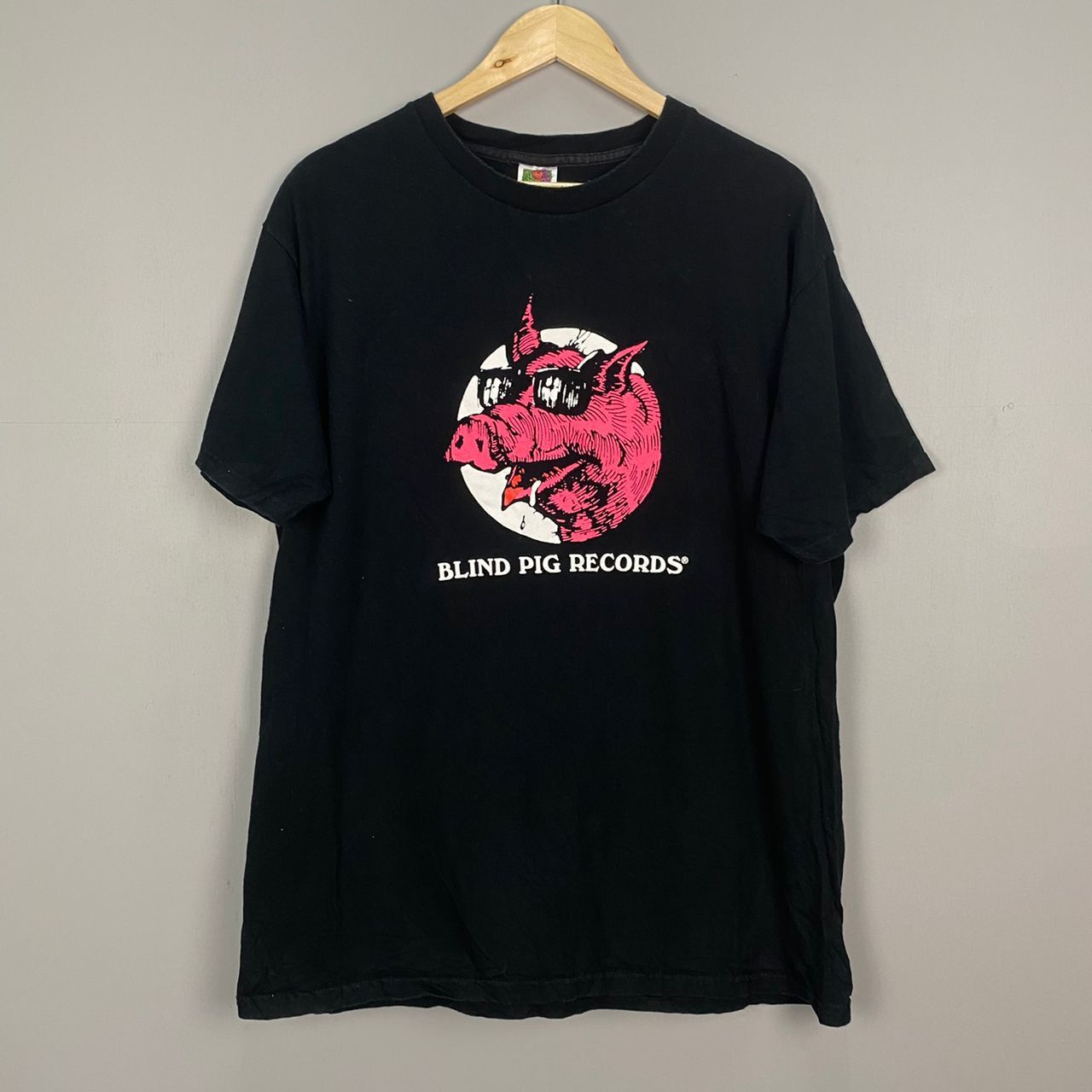 VINTAGE🔥BLIND PIG RECORD BLUES MUSIC TEE