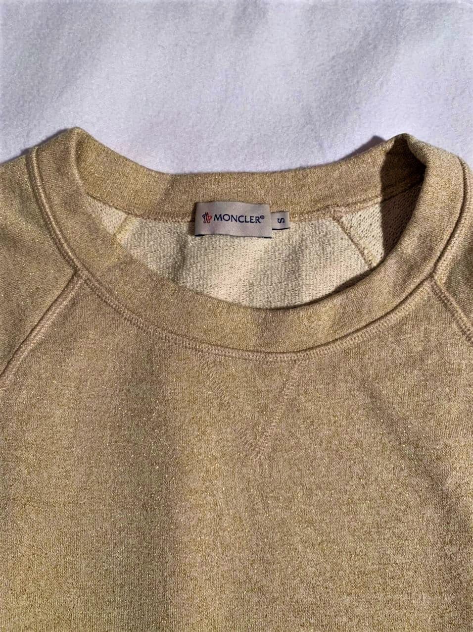 Moncler × Vintage Vintage Moncler Gold Sleeveless Sweater Maglia Girocollo Size US S / EU 44-46 / 1 - 3 Thumbnail