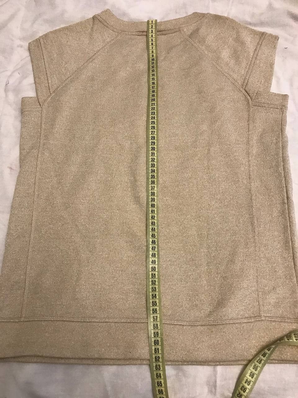 Moncler × Vintage Vintage Moncler Gold Sleeveless Sweater Maglia Girocollo Size US S / EU 44-46 / 1 - 10 Thumbnail