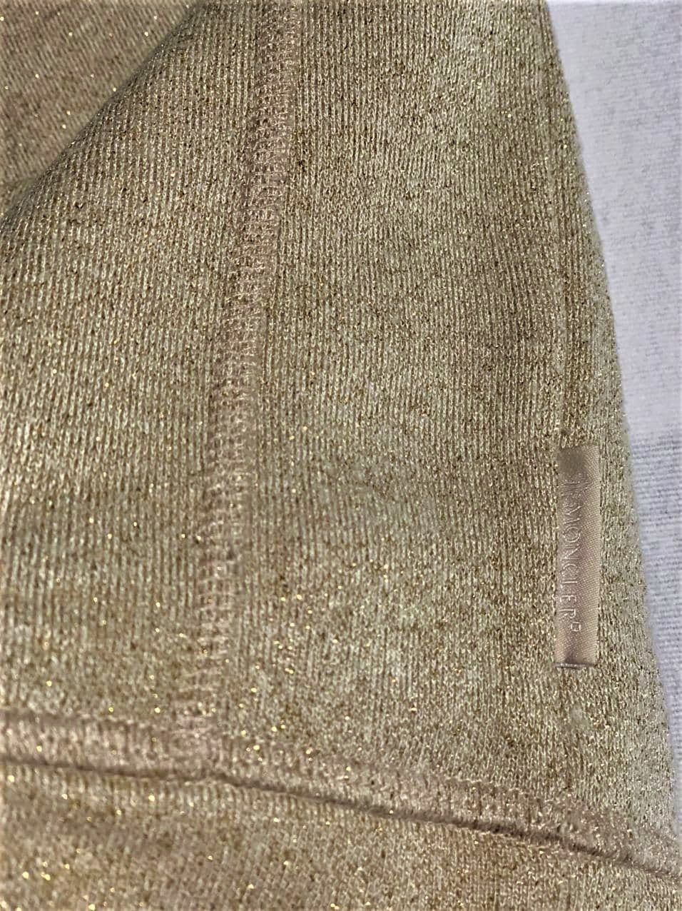 Moncler × Vintage Vintage Moncler Gold Sleeveless Sweater Maglia Girocollo Size US S / EU 44-46 / 1 - 4 Thumbnail
