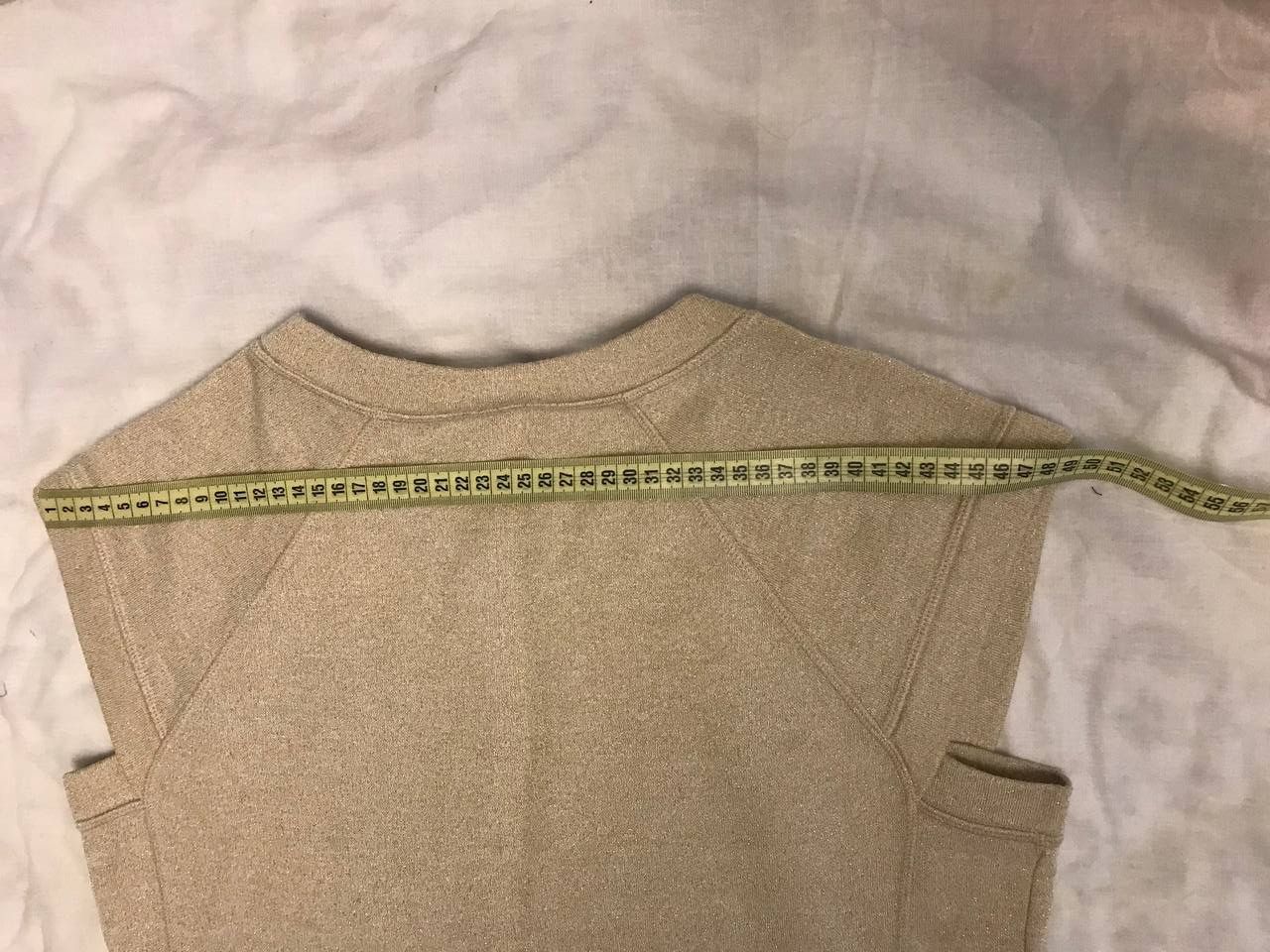Moncler × Vintage Vintage Moncler Gold Sleeveless Sweater Maglia Girocollo Size US S / EU 44-46 / 1 - 9 Thumbnail