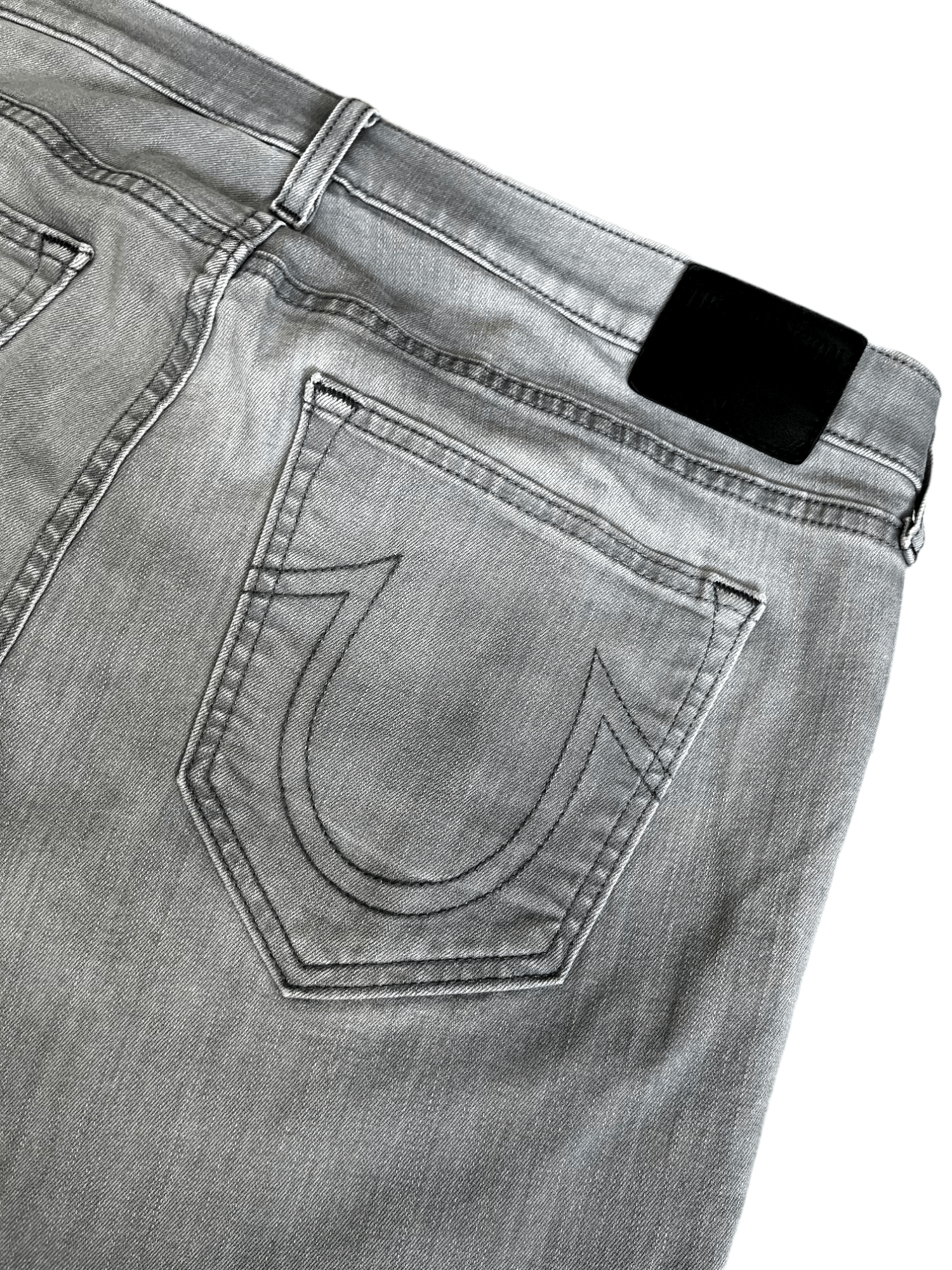 Japanese Brand × True Religion × Vintage 👖 TRUE RELIGION ROCCO Y2K JEANS GREY JAPANESE VINTAGE DENIM Size US 38 / EU 54 - 6 Thumbnail