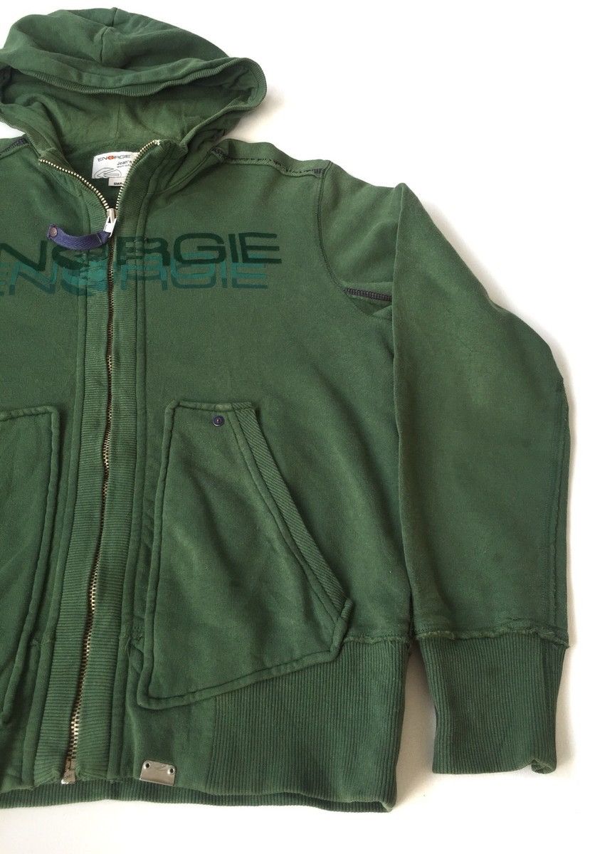 Energie SICK🔥OG Energie 🇮🇹 Spell Out ™️ Logo Hoodie Zipper Sweater Size US M / EU 48-50 / 2 - 4 Thumbnail