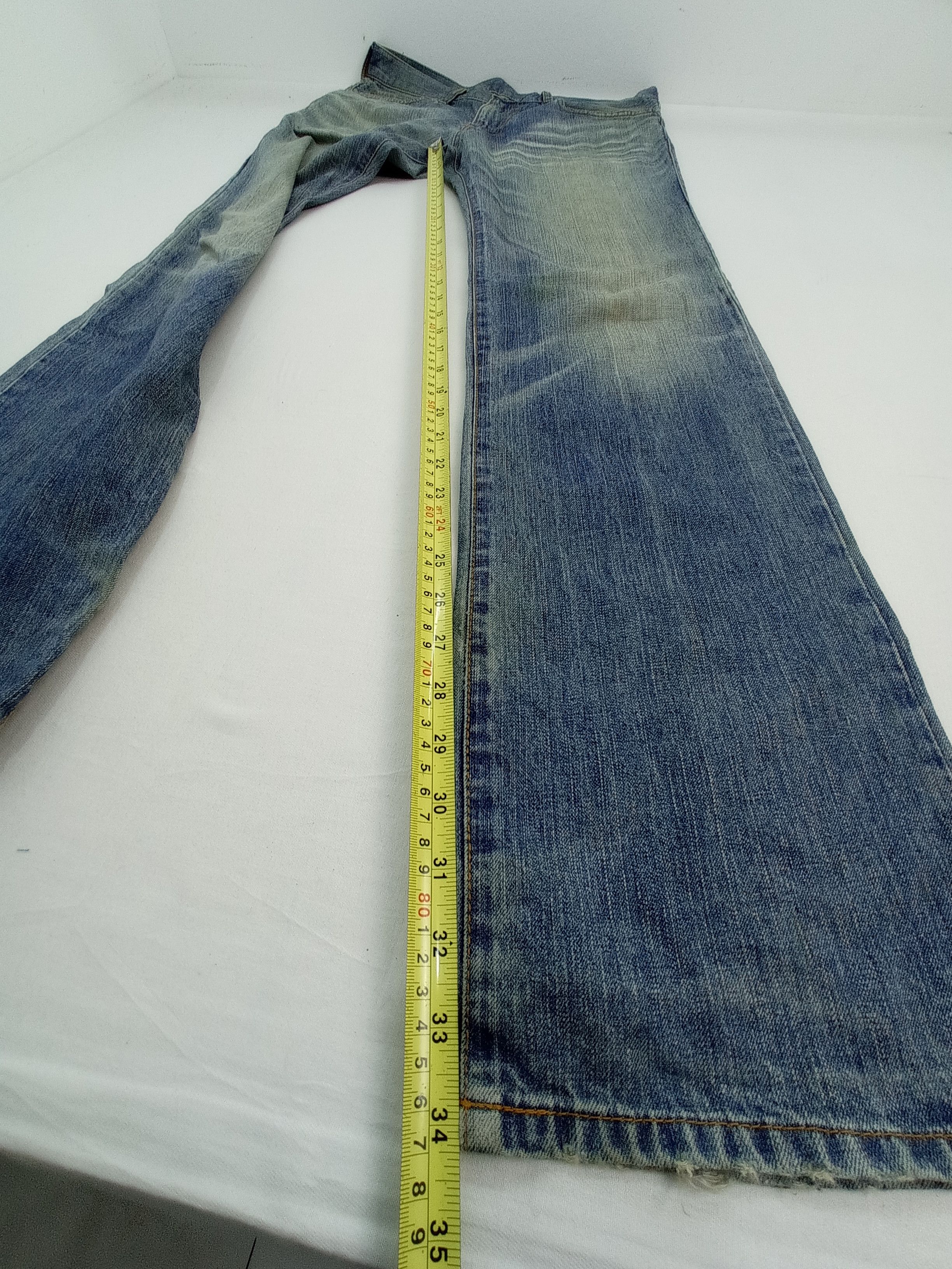 ABAHOUSE Vintage 🇯🇵 Abahouse Faded Denim Pants Size US 33 - 14 Thumbnail