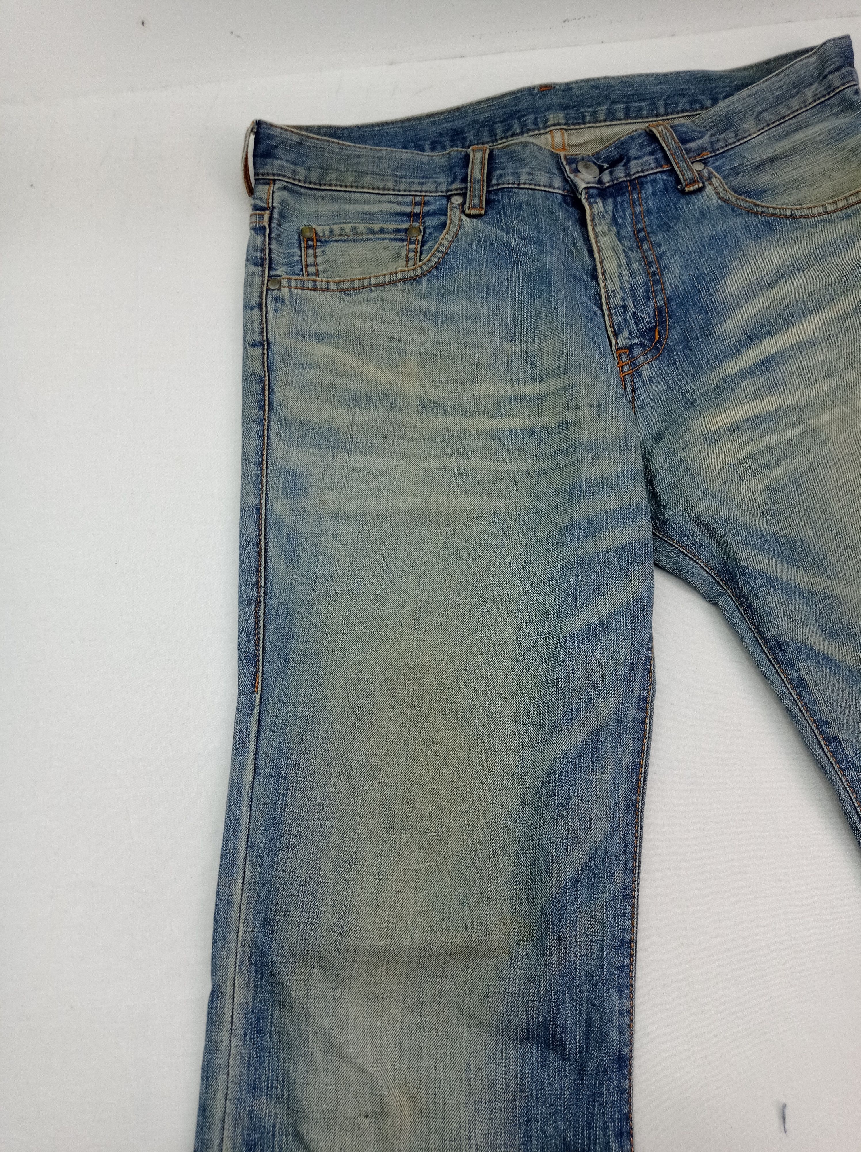 ABAHOUSE Vintage 🇯🇵 Abahouse Faded Denim Pants Size US 33 - 8 Thumbnail