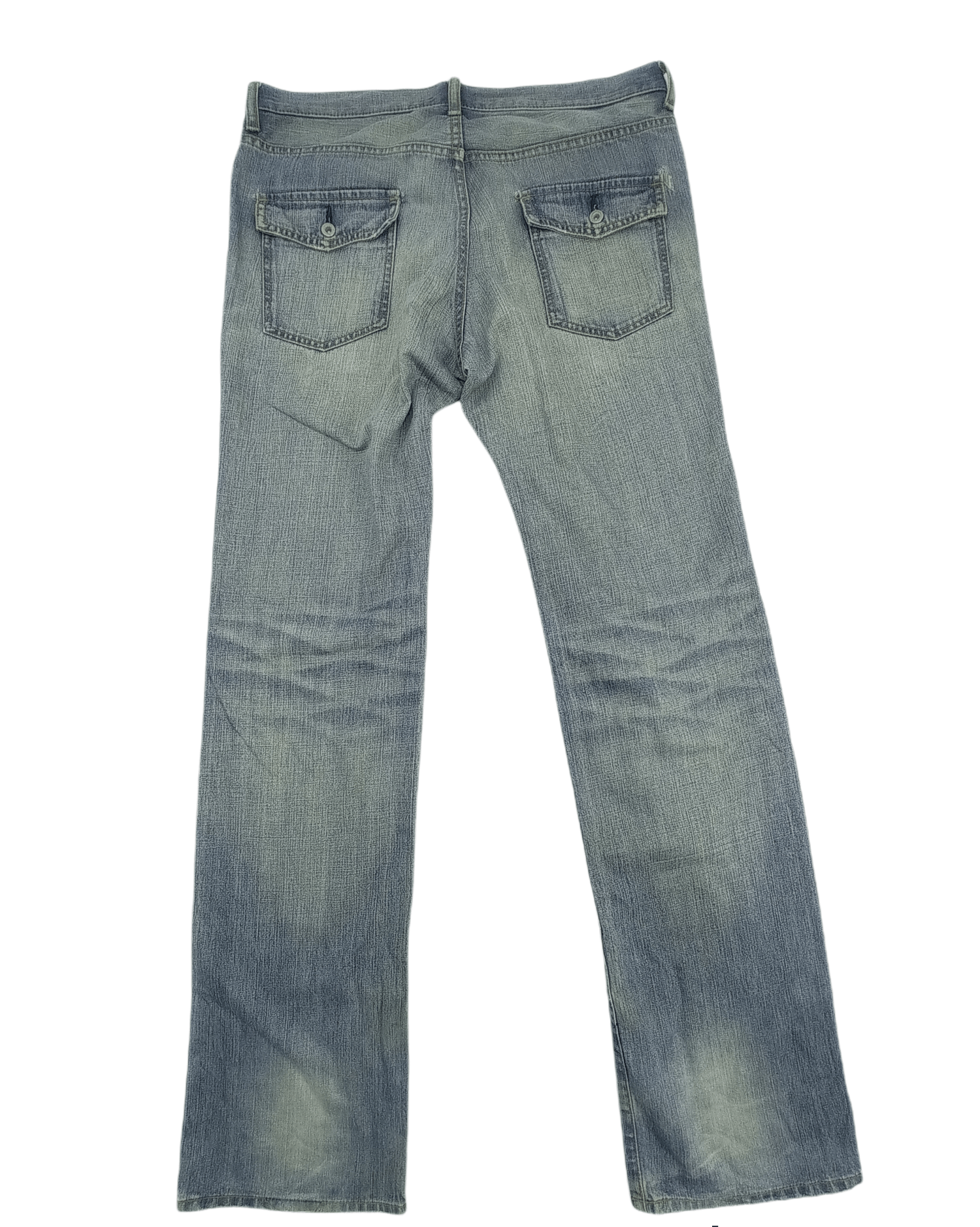 ABAHOUSE Vintage 🇯🇵 Abahouse Faded Denim Pants Size US 33 - 2 Thumbnail