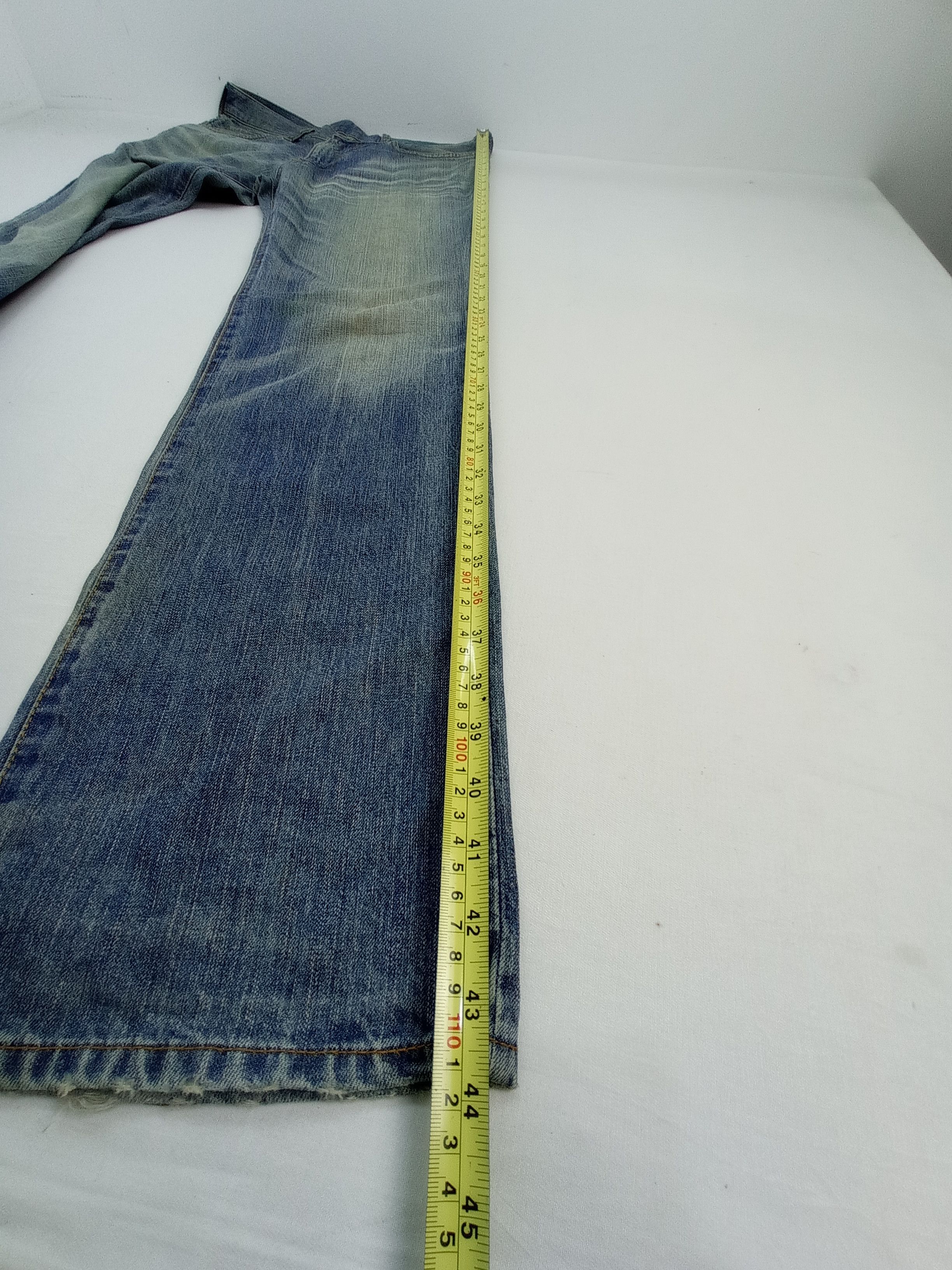 ABAHOUSE Vintage 🇯🇵 Abahouse Faded Denim Pants Size US 33 - 15 Thumbnail