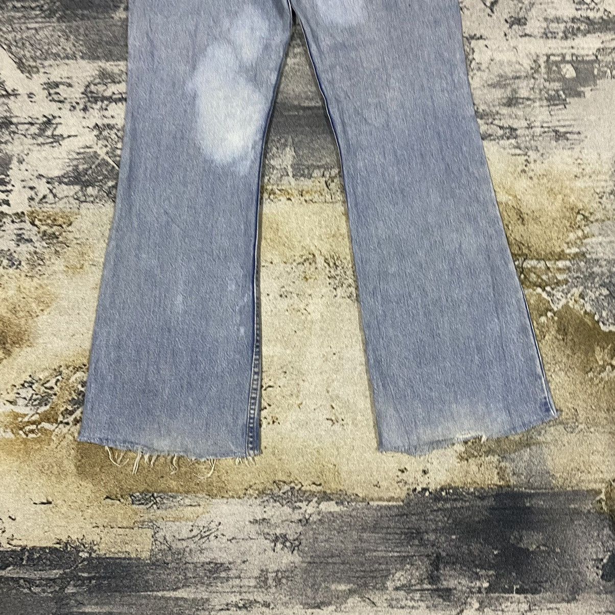 Levi's × Vintage Vintage Levis 514 Light Washed Flare Jeans Size 30" / US 8 / IT 44 - 9 Thumbnail