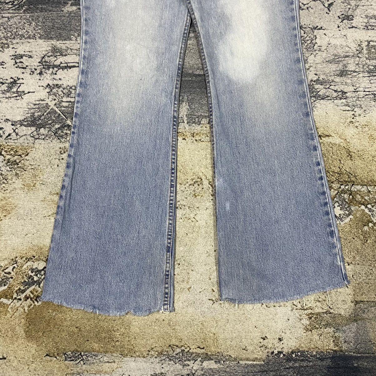 Levi's × Vintage Vintage Levis 514 Light Washed Flare Jeans Size 30" / US 8 / IT 44 - 3 Thumbnail