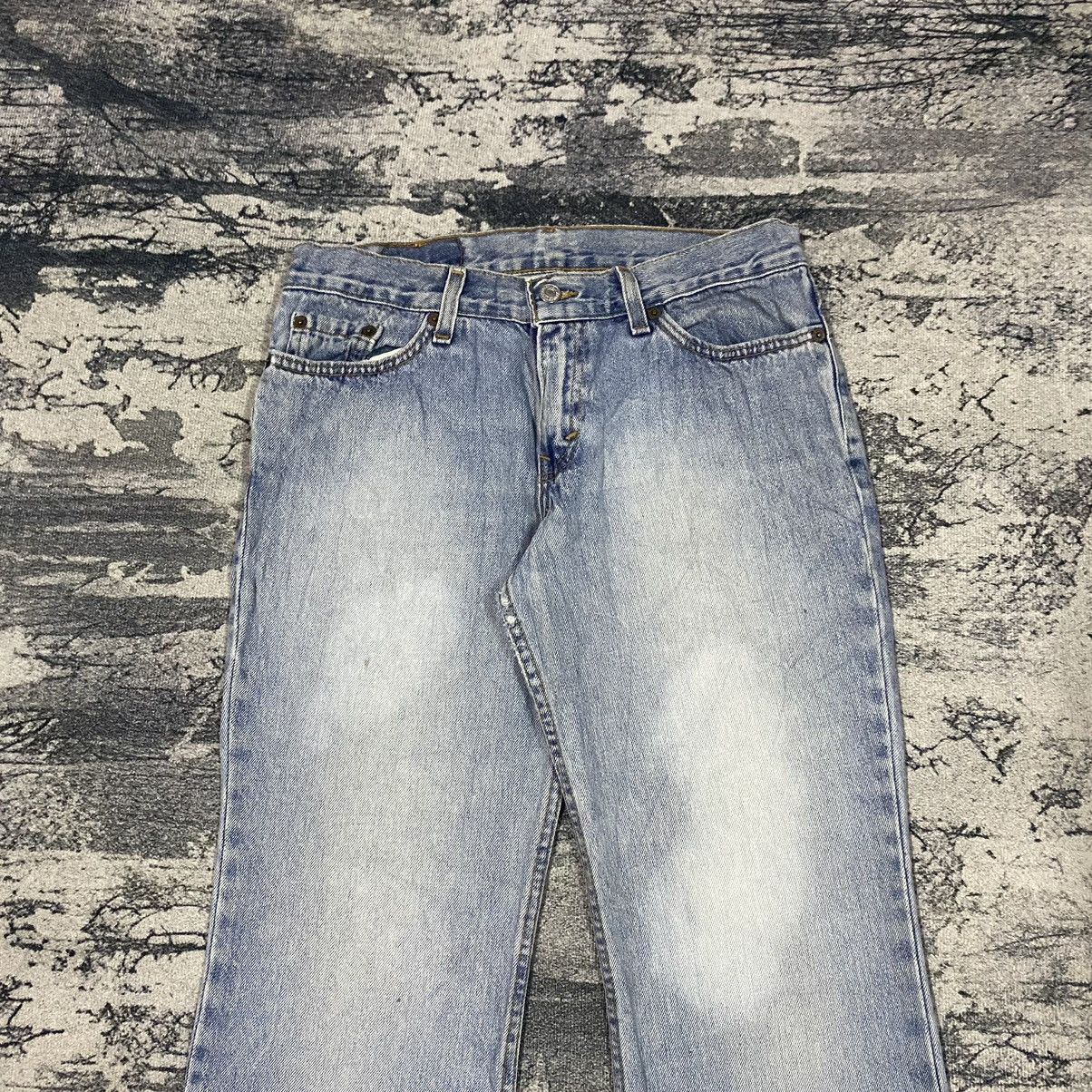 Levi's × Vintage Vintage Levis 514 Light Washed Flare Jeans Size 30" / US 8 / IT 44 - 2 Thumbnail