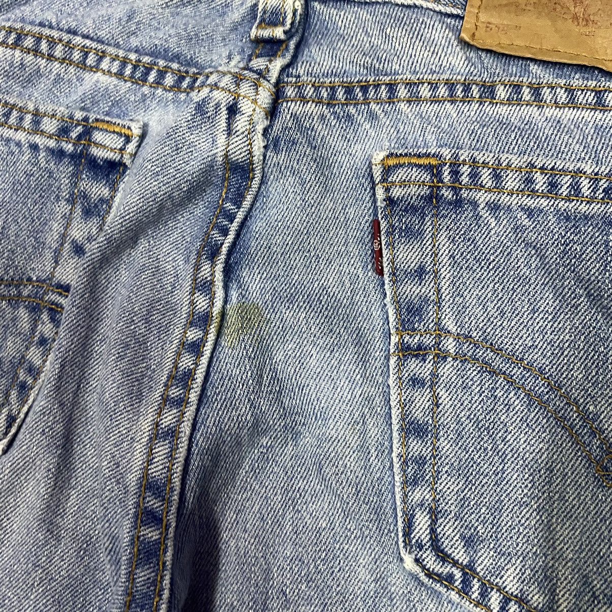 Levi's × Vintage Vintage Levis 514 Light Washed Flare Jeans Size 30" / US 8 / IT 44 - 10 Thumbnail