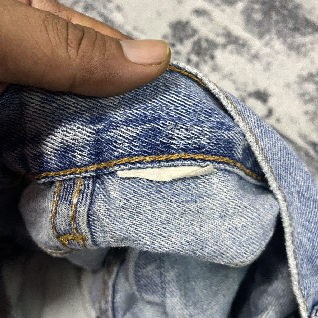 Levi's × Vintage Vintage Levis 514 Light Washed Flare Jeans Size 30" / US 8 / IT 44 - 5 Thumbnail