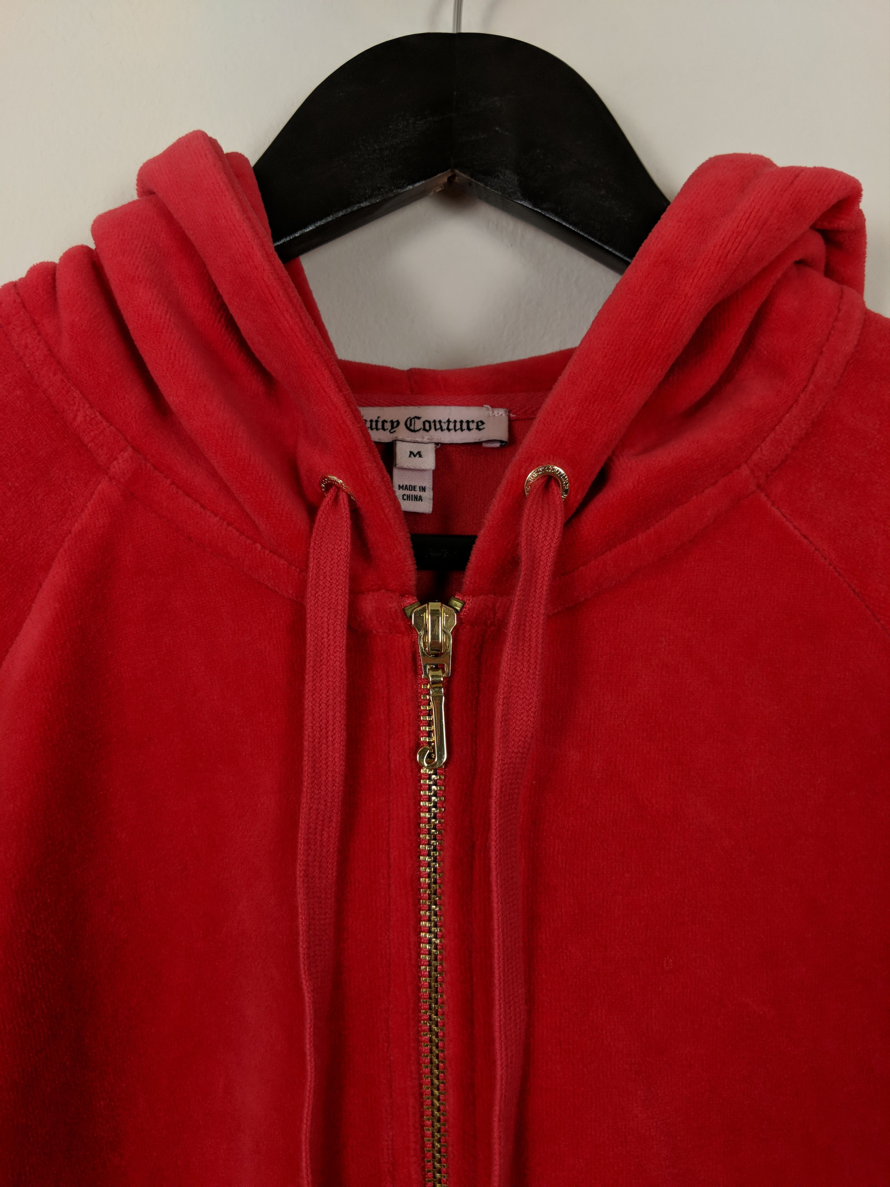 Juicy Couture Vintage Y2K Juicy Couture Velour Tracksuit Zip Up Hoodie Size M / US 6-8 / IT 42-44 - 4 Thumbnail