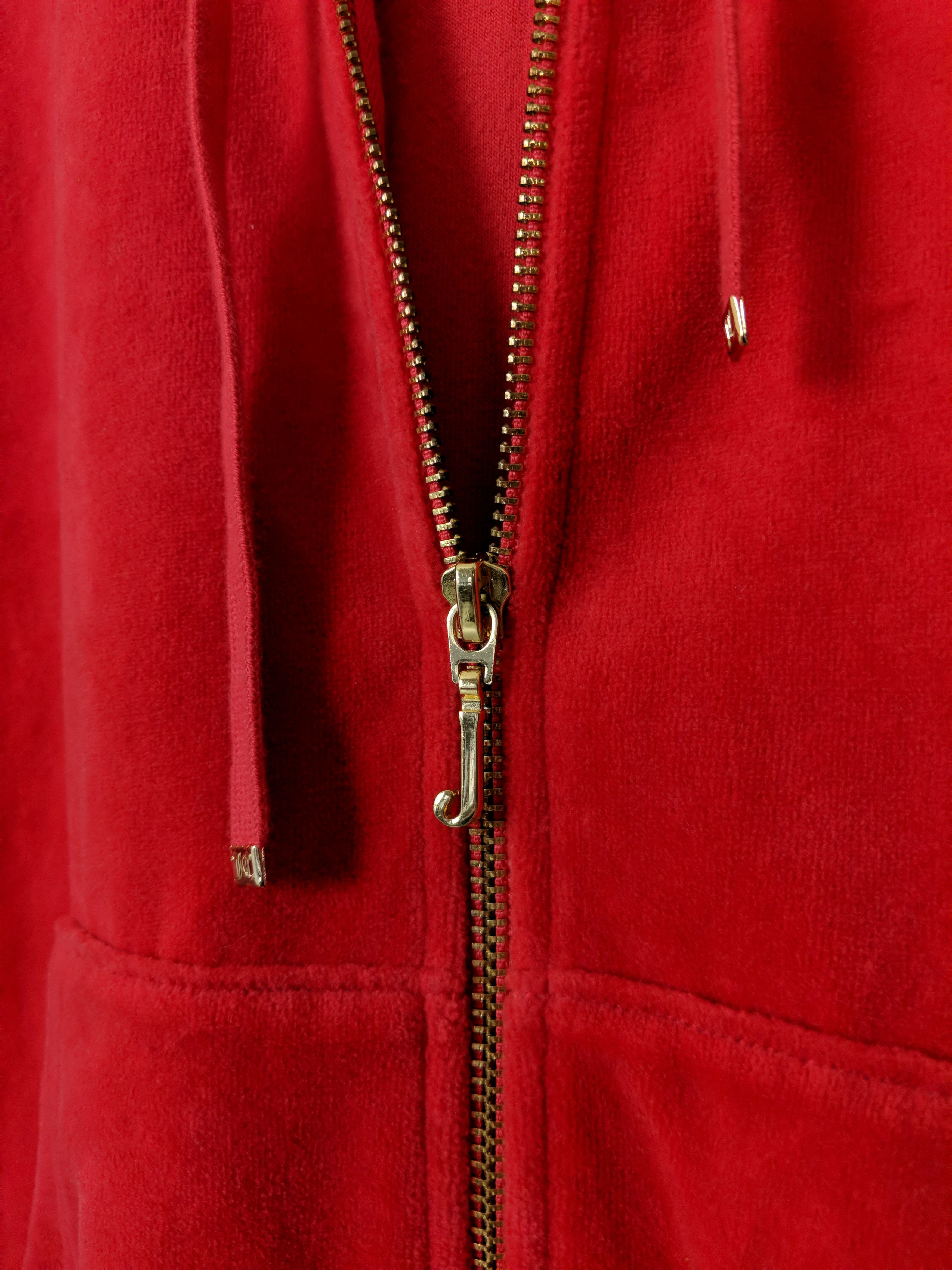 Juicy Couture Vintage Y2K Juicy Couture Velour Tracksuit Zip Up Hoodie Size M / US 6-8 / IT 42-44 - 3 Thumbnail