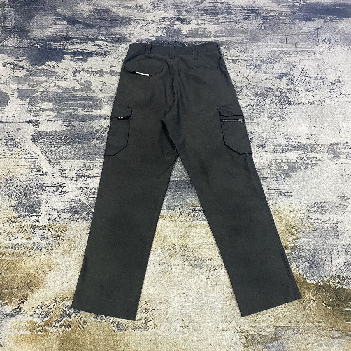 image of Vintage Japanese Burtle Light Layer Worker Cargo Pants in Dark Grey, Men's (Size 28)