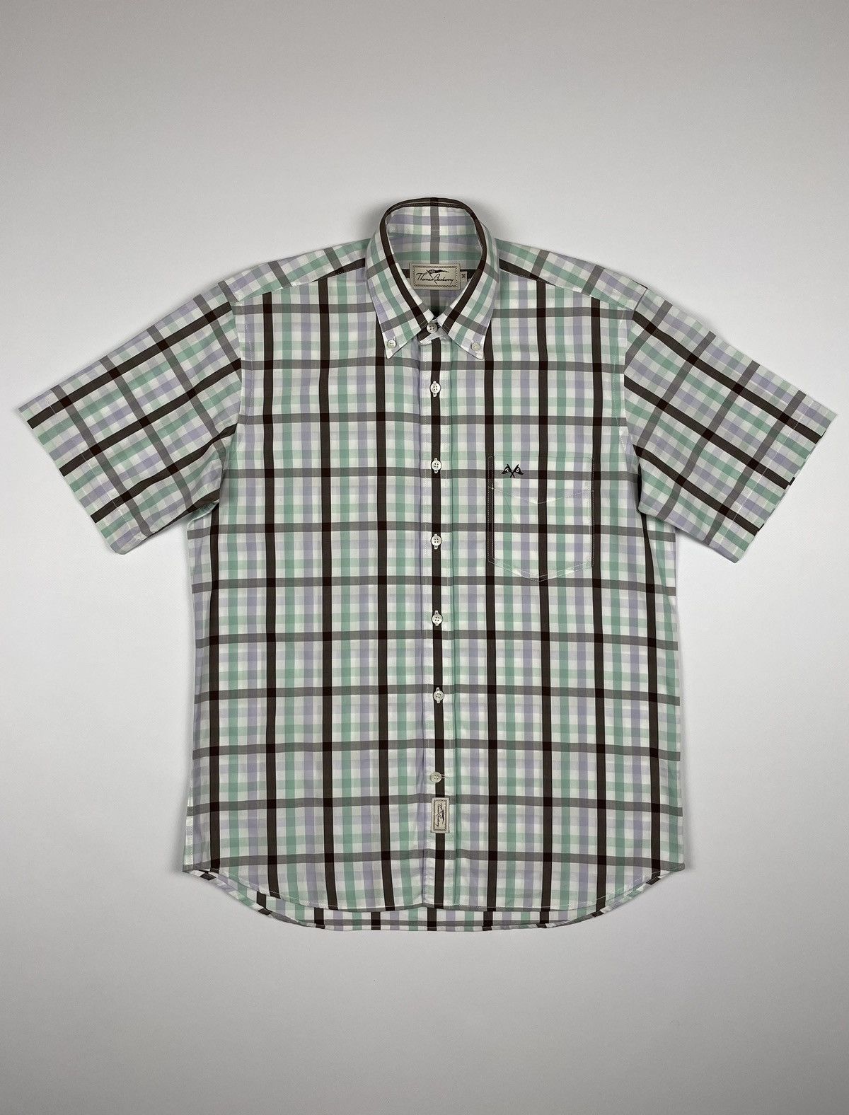 Burberry Thomas Burberry Vintage Shirt Button up Size US M / EU 48-50 / 2 - 1 Thumbnail