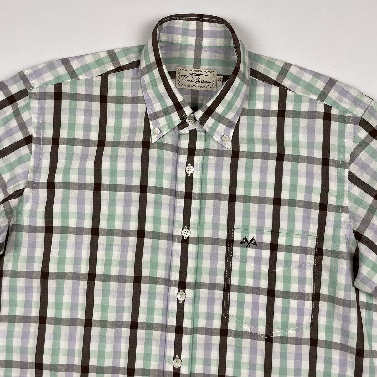 Burberry Thomas Burberry Vintage Shirt Button up Size US M / EU 48-50 / 2 - 3 Thumbnail