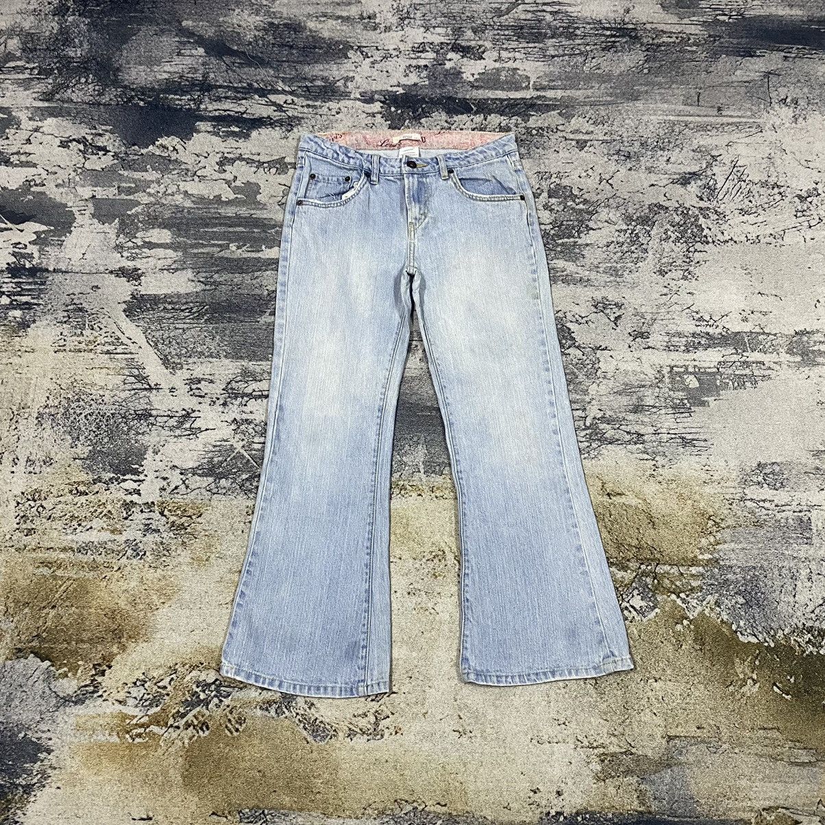 Vintage Levis Light Washed Flare Jeans