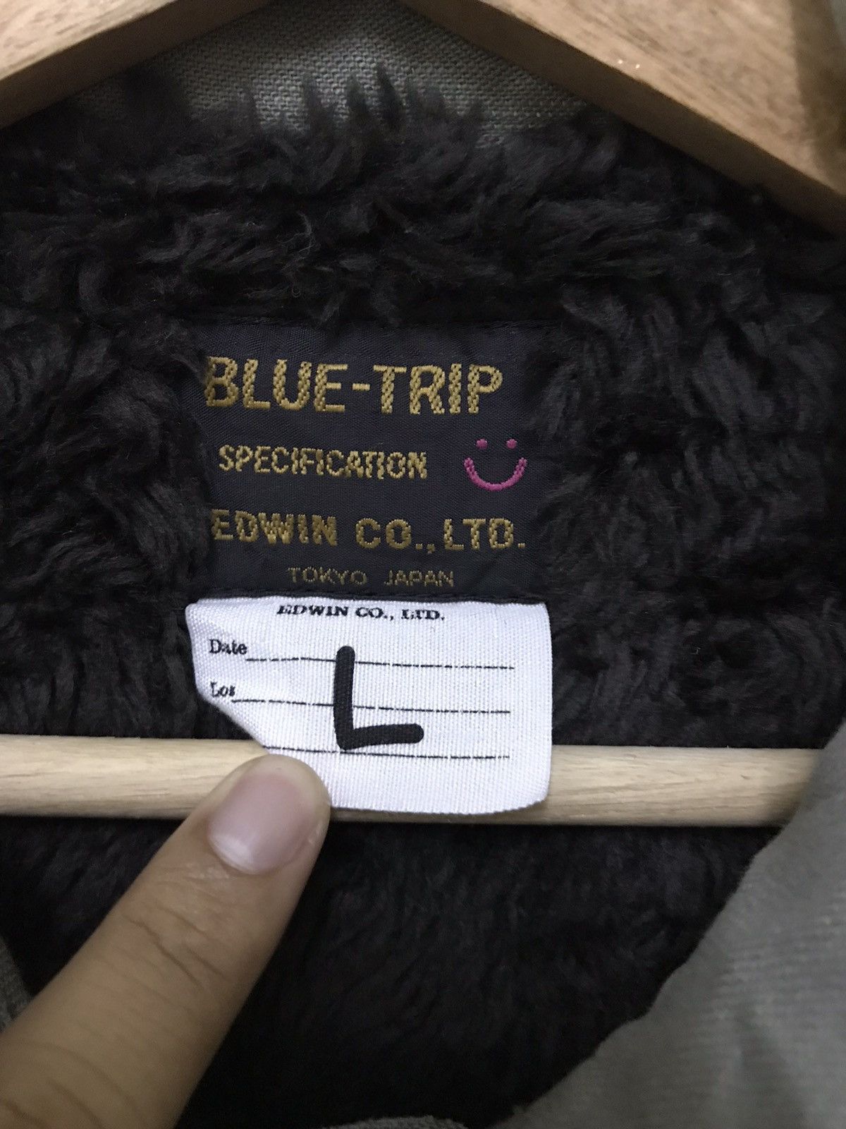 Edwin Edwin X Blue Trip Button Jacket Smile Logo Size US L / EU 52-54 / 3 - 12 Thumbnail