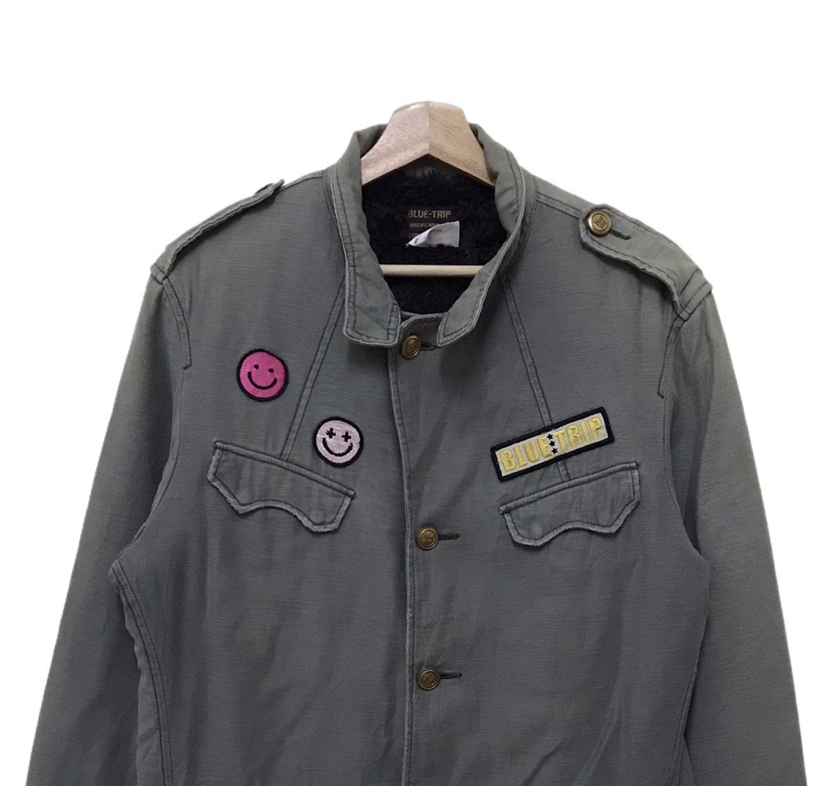 Edwin Edwin X Blue Trip Button Jacket Smile Logo Size US L / EU 52-54 / 3 - 2 Thumbnail