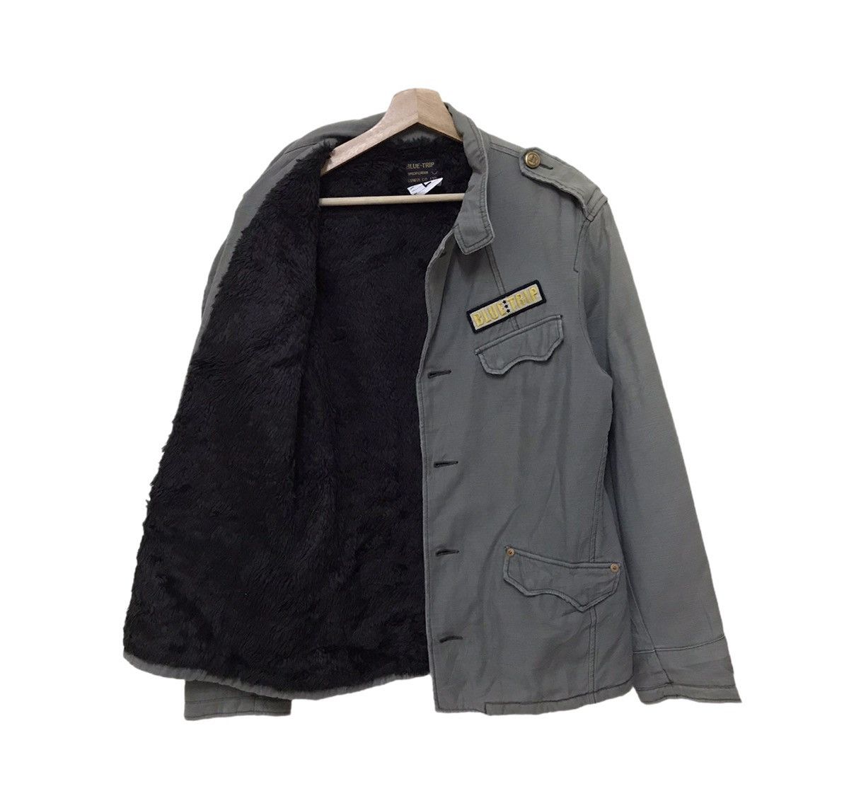 Edwin Edwin X Blue Trip Button Jacket Smile Logo Size US L / EU 52-54 / 3 - 3 Thumbnail