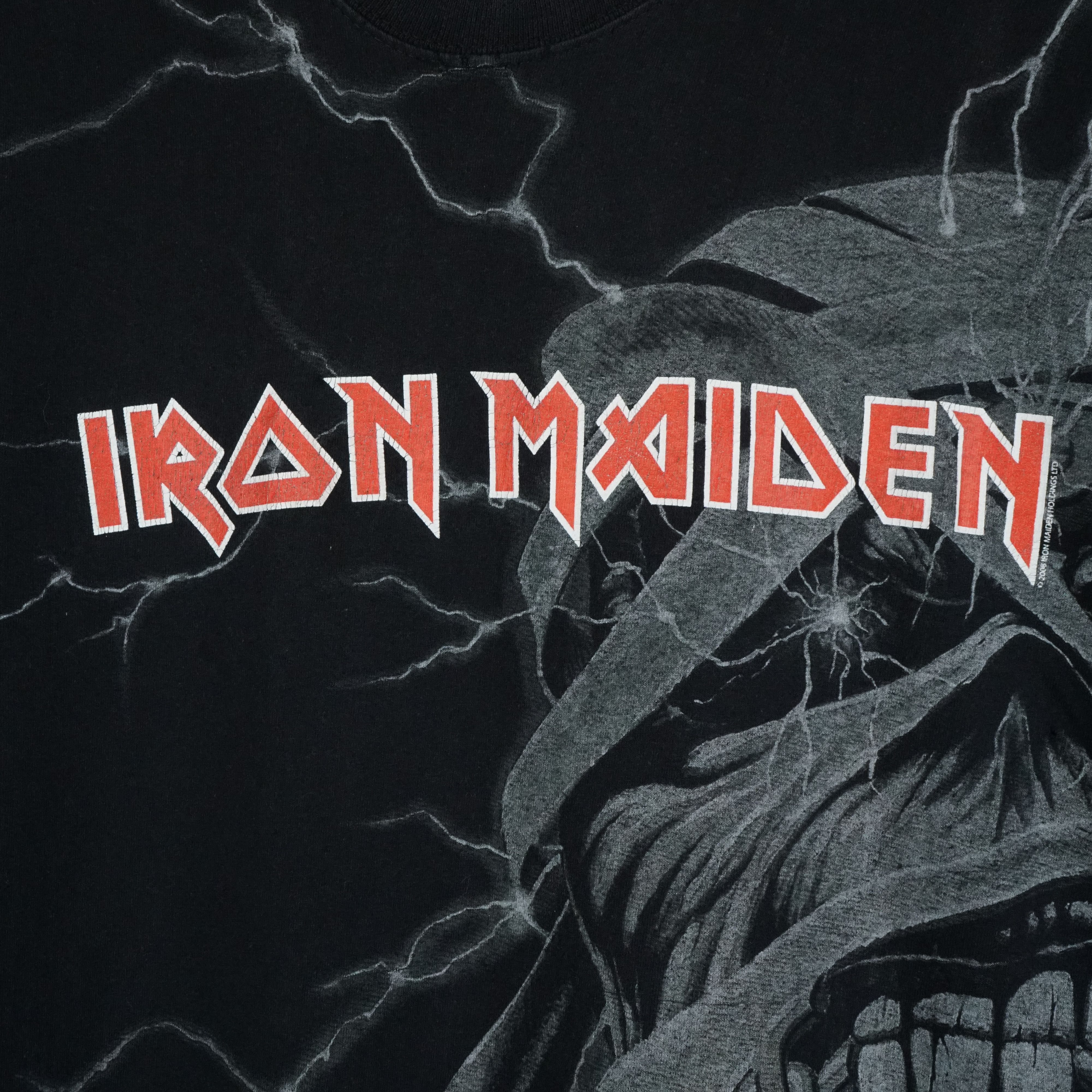 Band Tees × Vintage 2008 Iron Maiden t-shirt Size US S / EU 44-46 / 1 - 2 Thumbnail