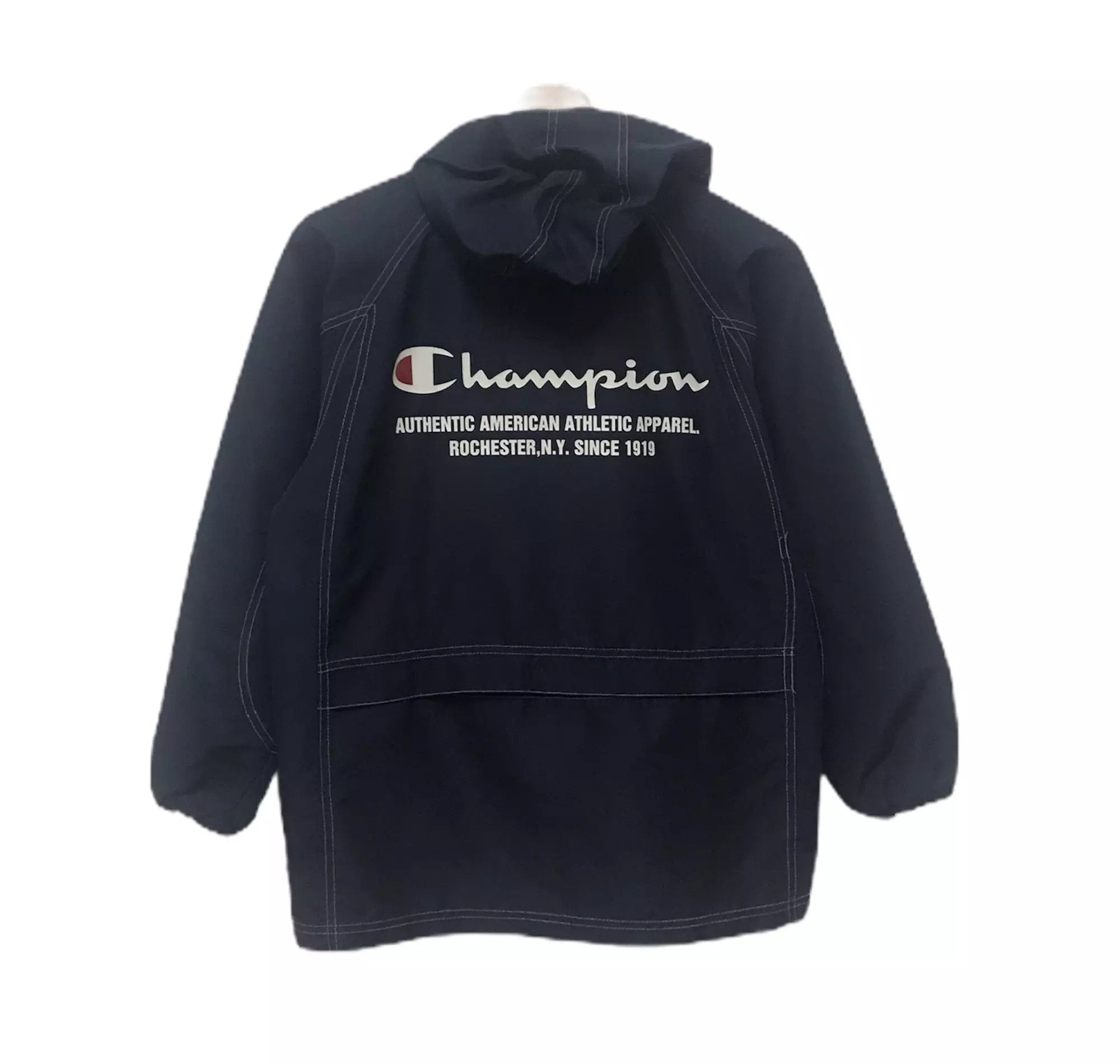 Champion Champion Jacket Hoodie Big SPELL OUT Embroidered Size US M / EU 48-50 / 2 - 1 Thumbnail