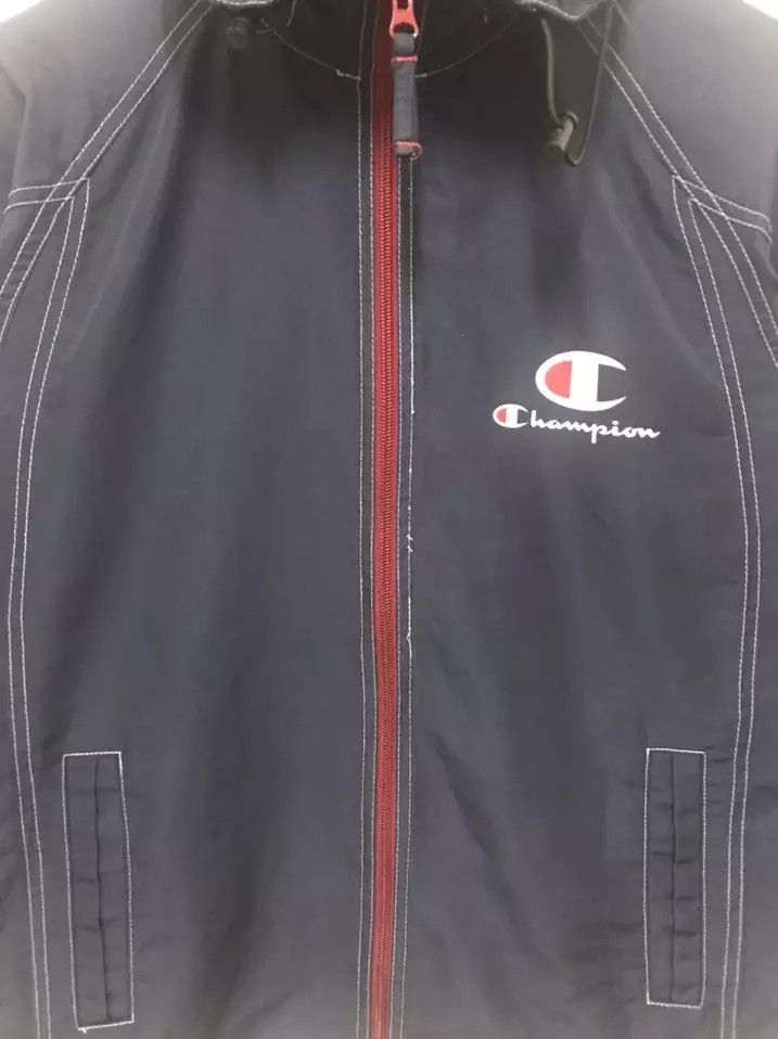Champion Champion Jacket Hoodie Big SPELL OUT Embroidered Size US M / EU 48-50 / 2 - 4 Thumbnail
