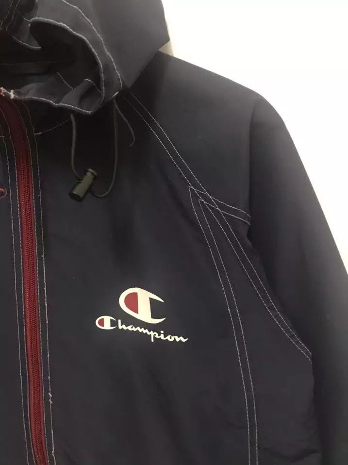 Champion Champion Jacket Hoodie Big SPELL OUT Embroidered Size US M / EU 48-50 / 2 - 6 Thumbnail