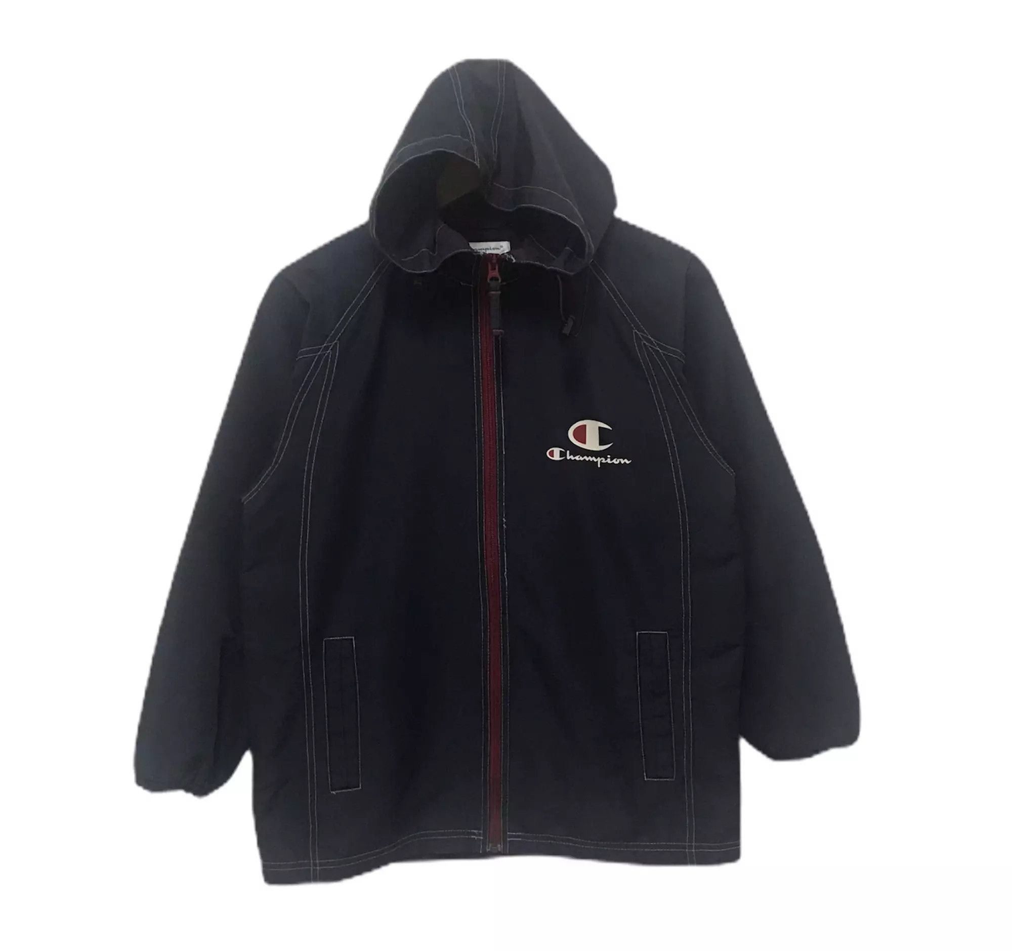 Champion Champion Jacket Hoodie Big SPELL OUT Embroidered Size US M / EU 48-50 / 2 - 3 Thumbnail