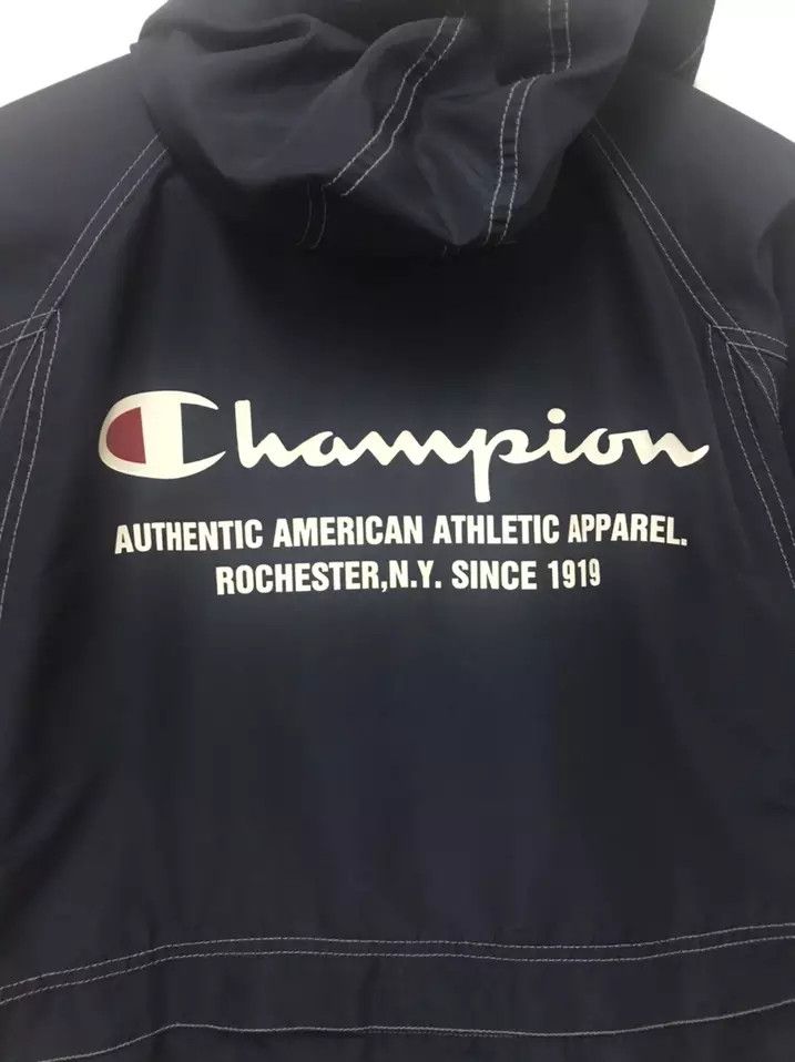 Champion Champion Jacket Hoodie Big SPELL OUT Embroidered Size US M / EU 48-50 / 2 - 8 Thumbnail