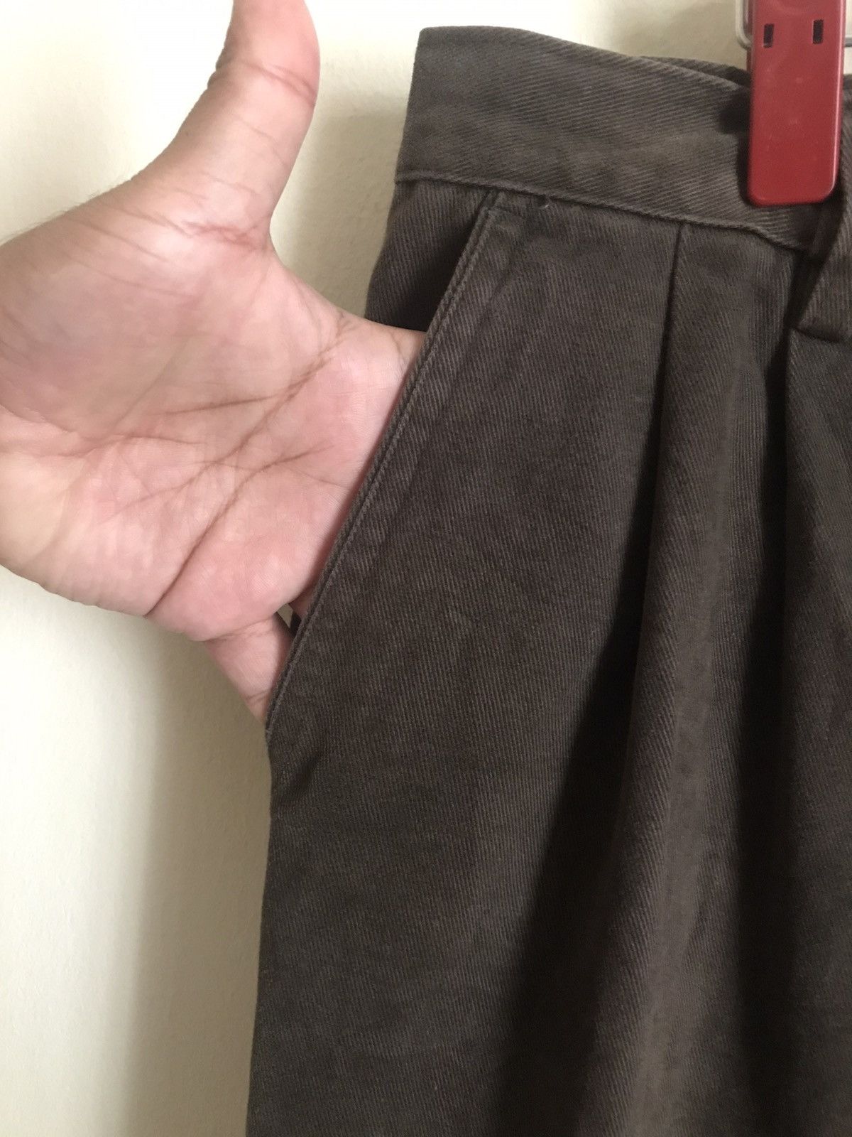 Versace × Vintage Vintage Versace Classic V2 Khakis Casual Pants Size US 34 / EU 50 - 5 Thumbnail