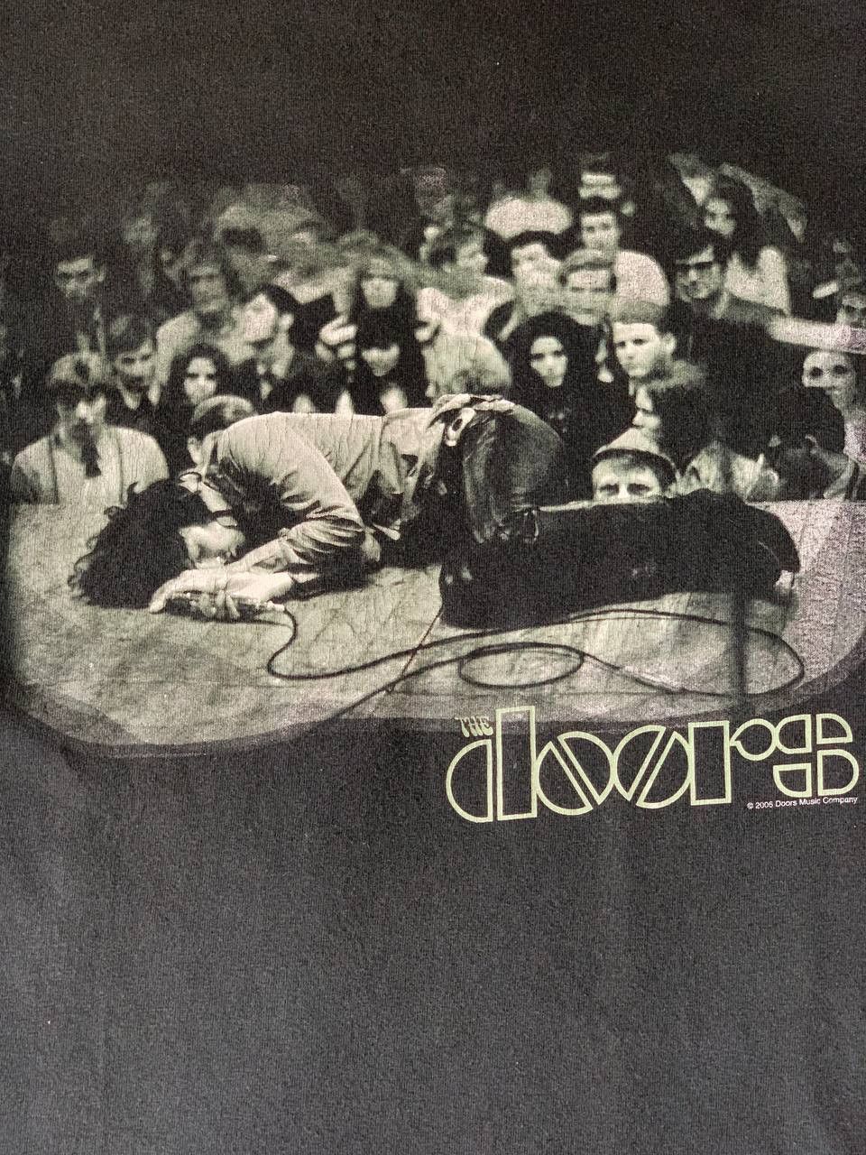 image of Band Tees x Rock Tees Vintage The Doors People Are Strange T-Shirt in Black, Men's (Size Medium)