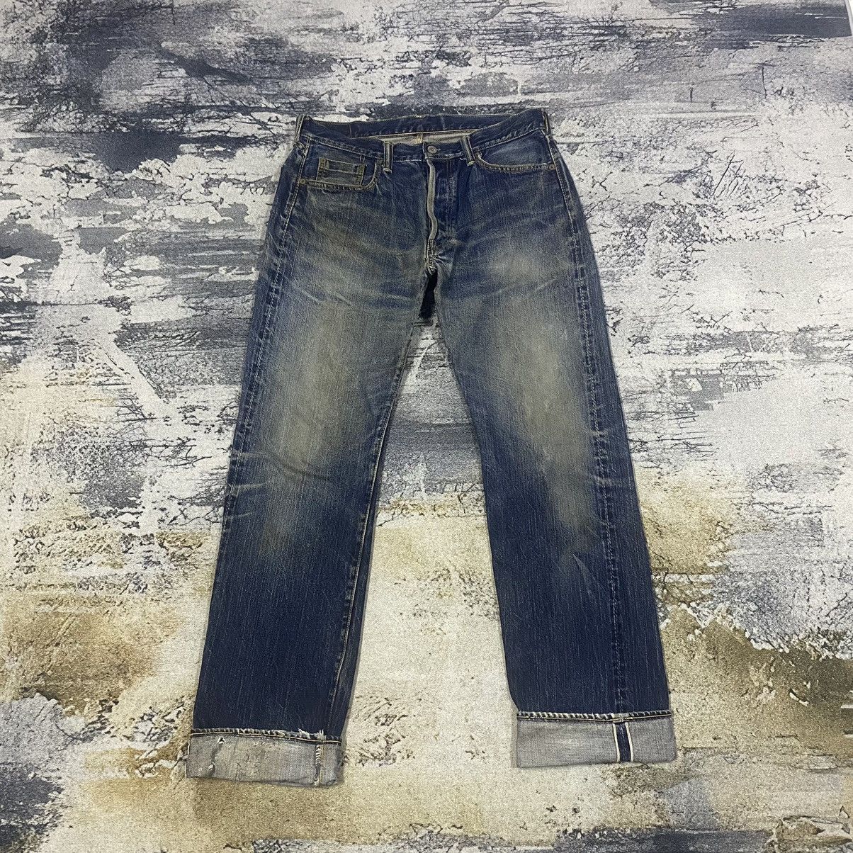 Eternal × Japanese Brand Redline🔥Vintage Japanese Eternal Selvedge Denim Jeans Size US 32 / EU 48 - 1 Thumbnail