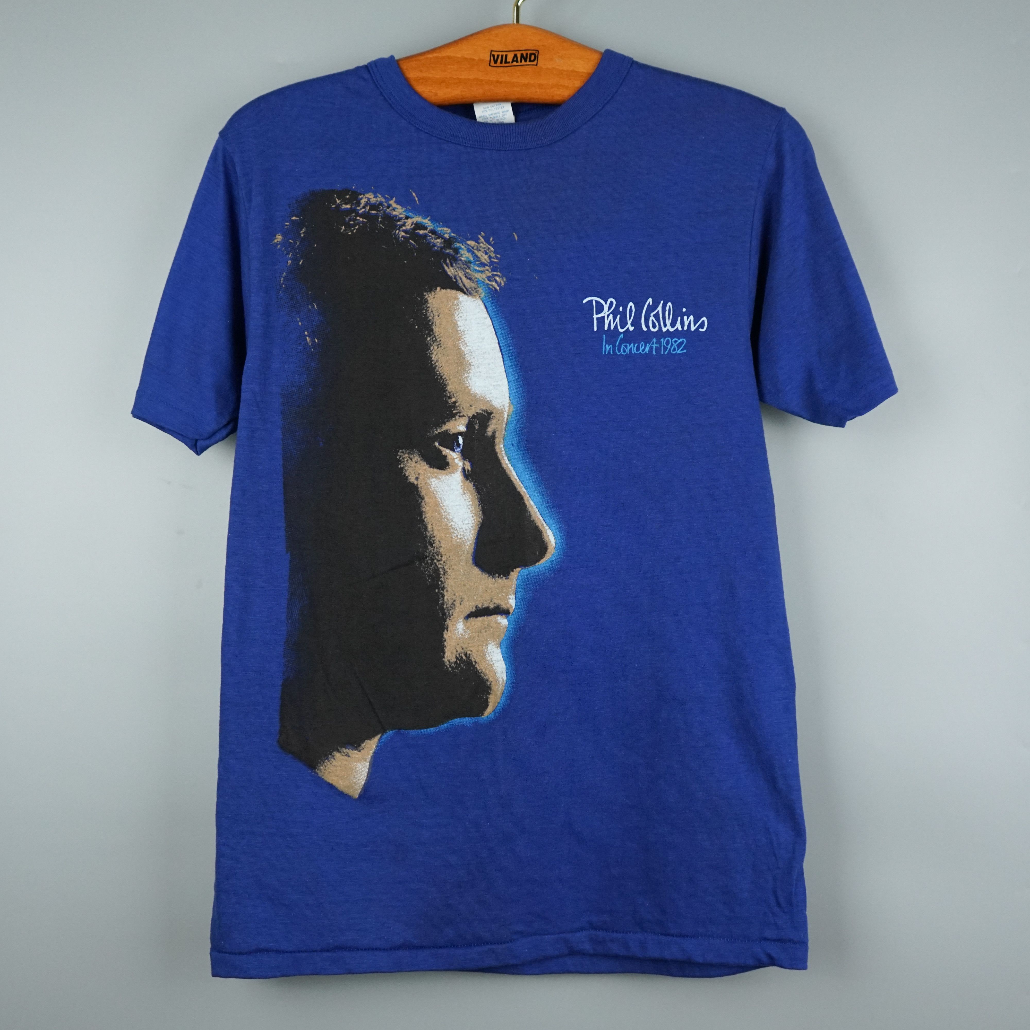 Band Tees × Vintage 1982 Phil Collins tour t shirt Size US S / EU 44-46 / 1 - 1 Thumbnail