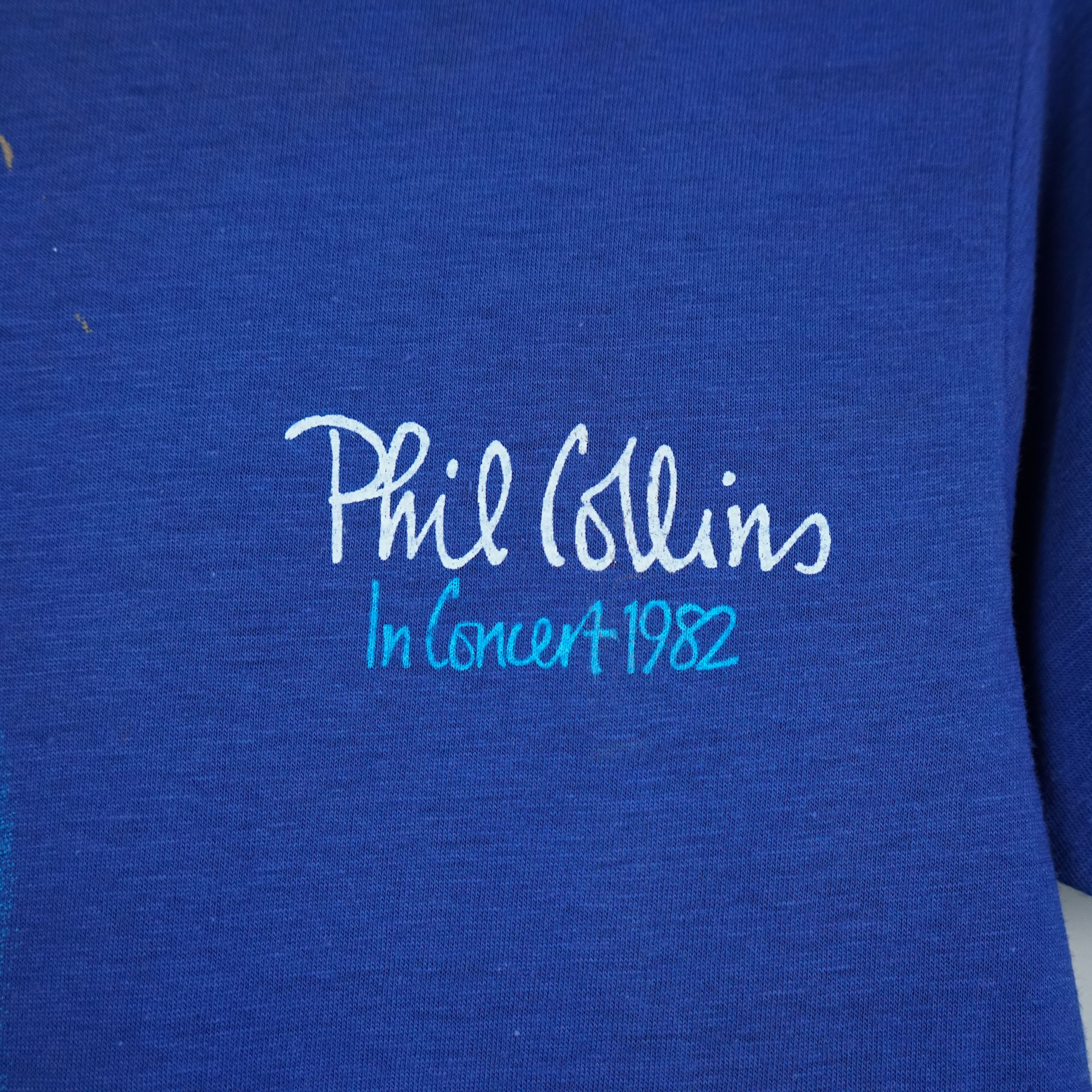 Band Tees × Vintage 1982 Phil Collins tour t shirt Size US S / EU 44-46 / 1 - 3 Thumbnail