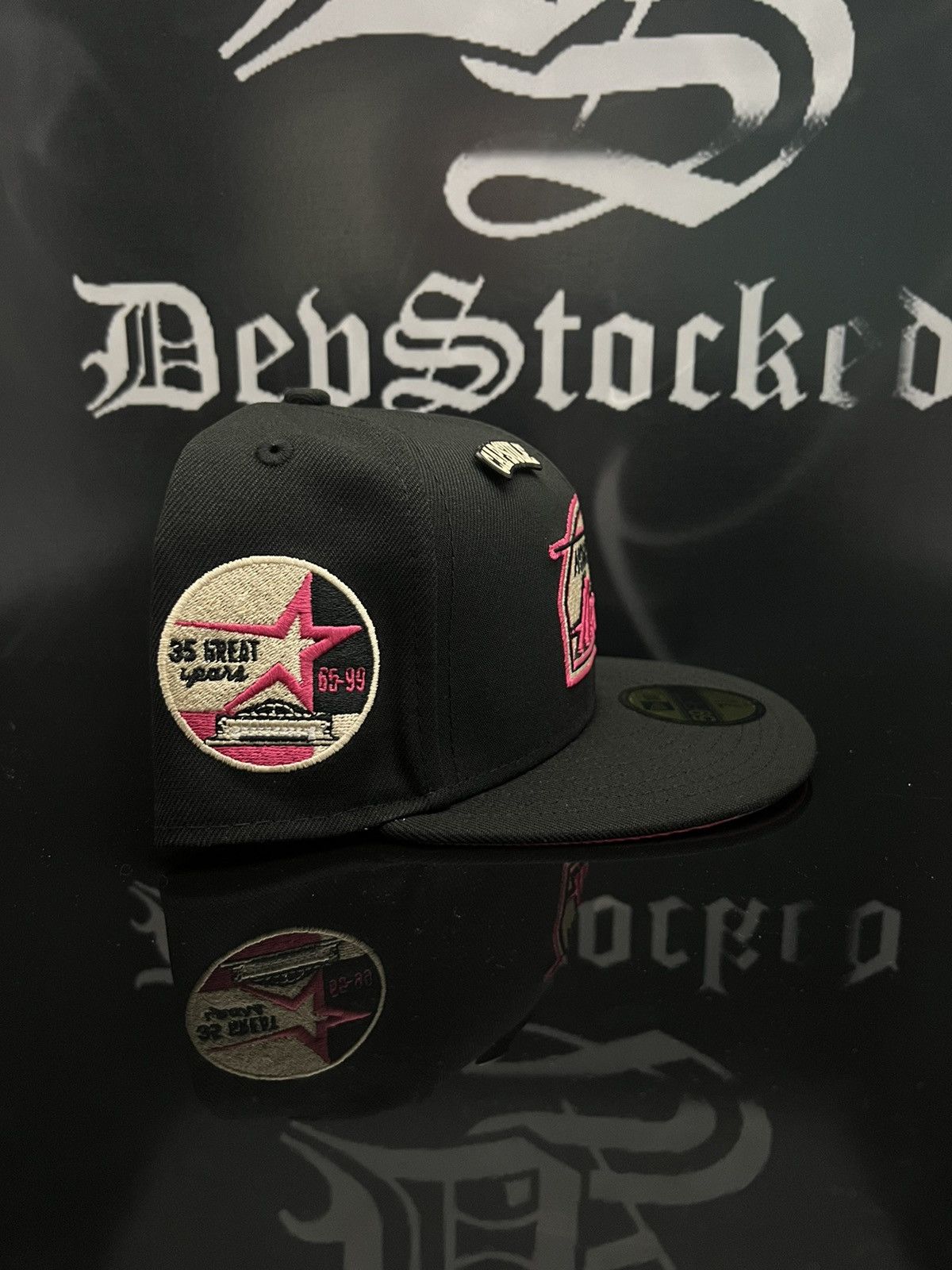 Capsule × New Era 7 1/8 - Houston Astros 35th New Era 59Fifty Fitted Hat Size ONE SIZE - 3 Thumbnail