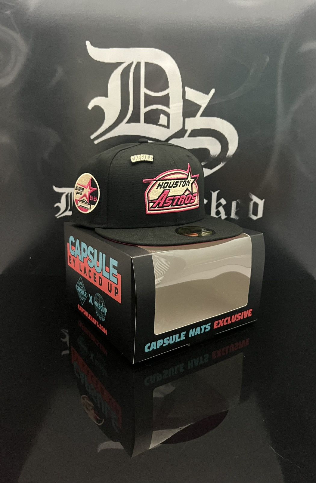 Capsule × New Era 7 1/8 - Houston Astros 35th New Era 59Fifty Fitted Hat Size ONE SIZE - 6 Thumbnail
