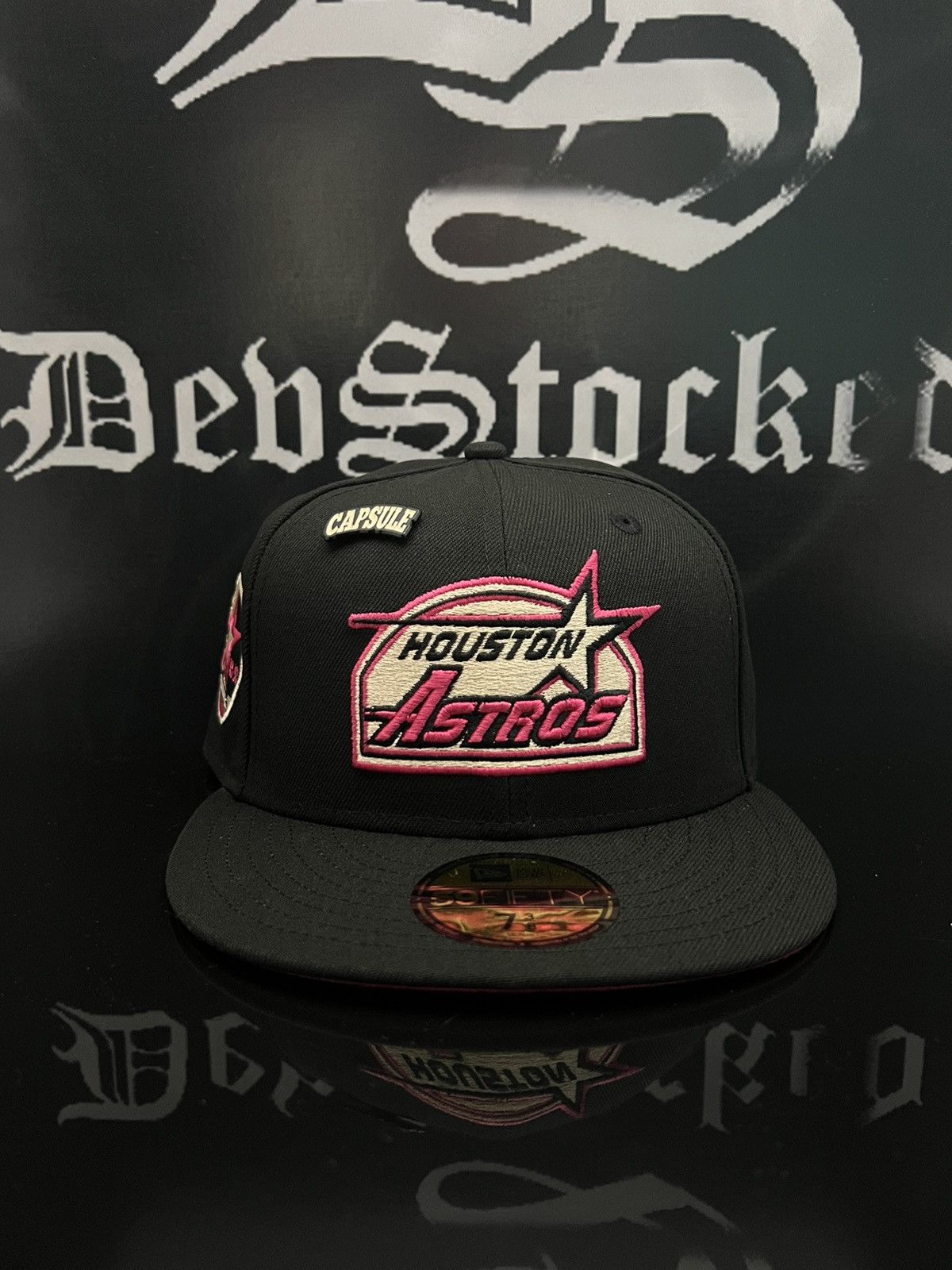 Capsule × New Era 7 1/8 - Houston Astros 35th New Era 59Fifty Fitted Hat Size ONE SIZE - 2 Thumbnail