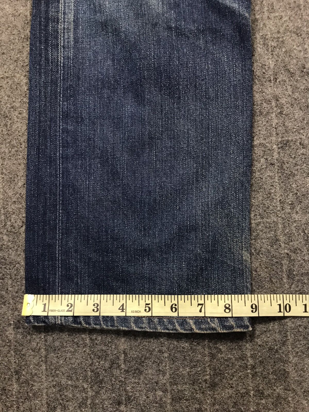 Edwin Edwin Lot 503 Regular Straight Cut Indigo Denim Jeans Size US 32 / EU 48 - 15 Thumbnail