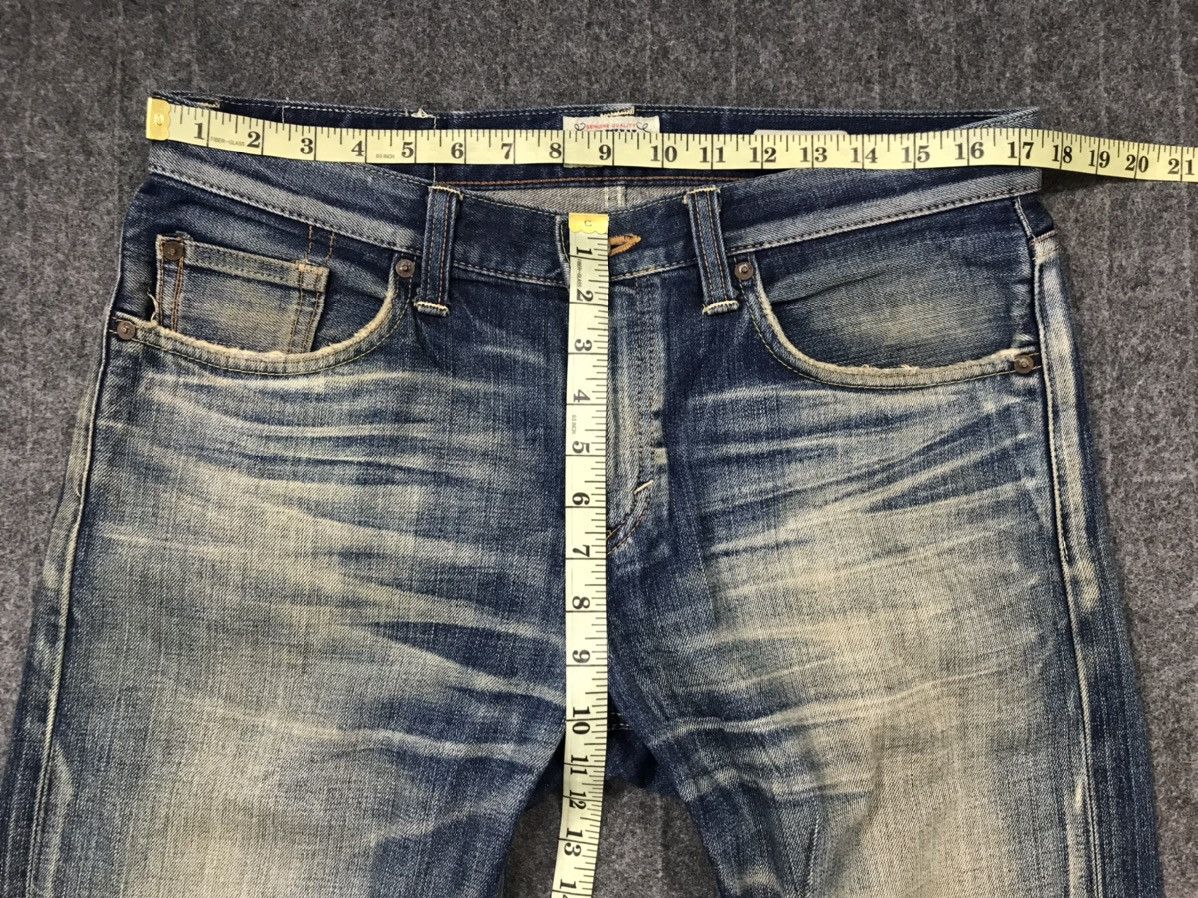 Edwin Edwin Lot 503 Regular Straight Cut Indigo Denim Jeans Size US 32 / EU 48 - 12 Thumbnail