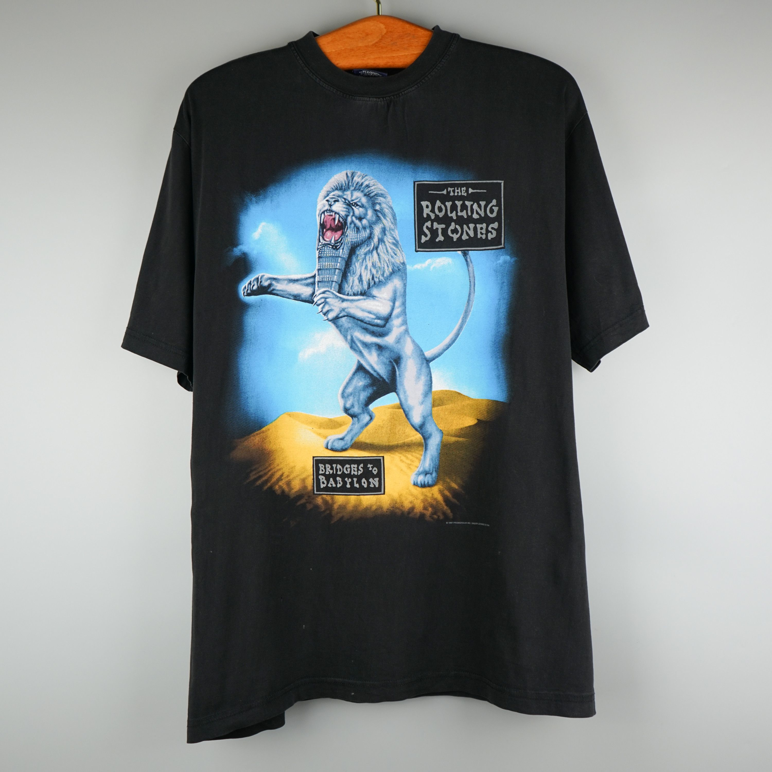 Band Tees × Vintage 1998 The Rolling Stones Eu Tour t-shirt Size US L / EU 52-54 / 3 - 1 Thumbnail