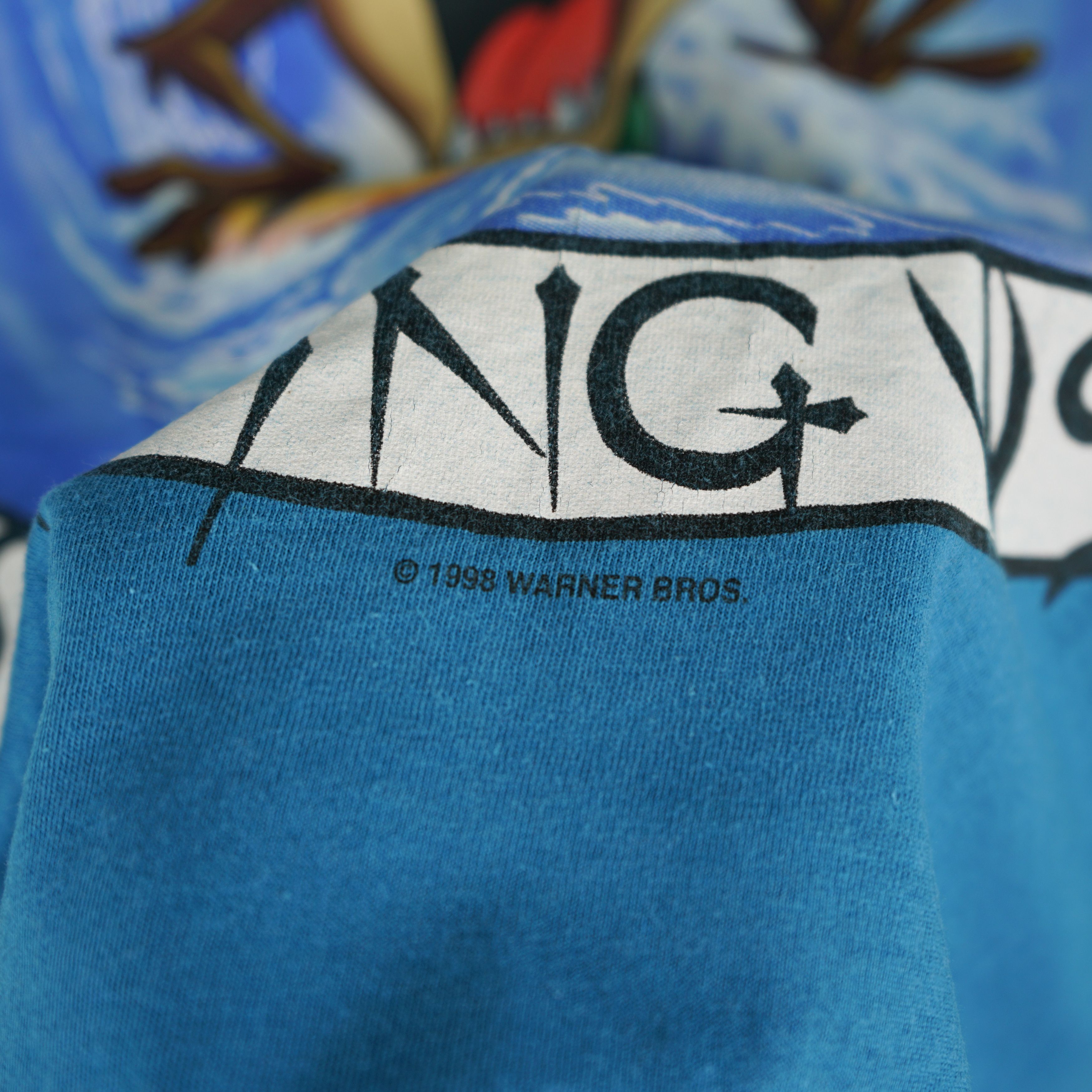 Cartoon Network × Vintage 1998 Tasmanian Devil Taz t-shirt Surfing USA Size US L / EU 52-54 / 3 - 3 Thumbnail