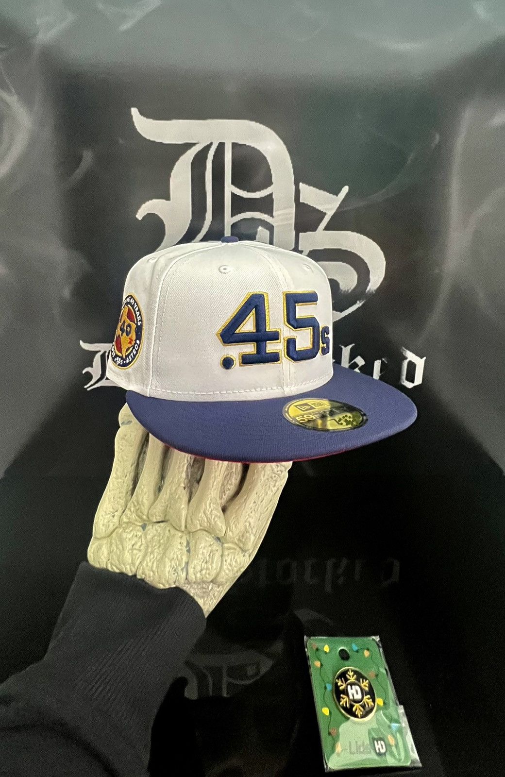 Huston Colt .45 Astros 59 Fifty New Era Hat Size 7 3/8